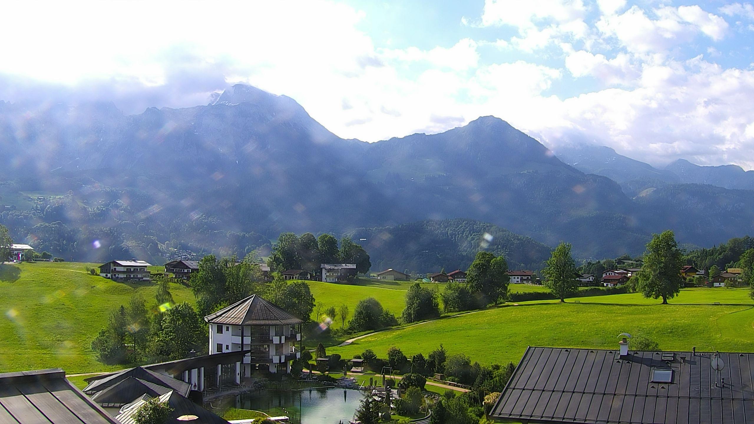 Archived image Berchtesgaden: Webcam Hotel Zechmeisterlehen