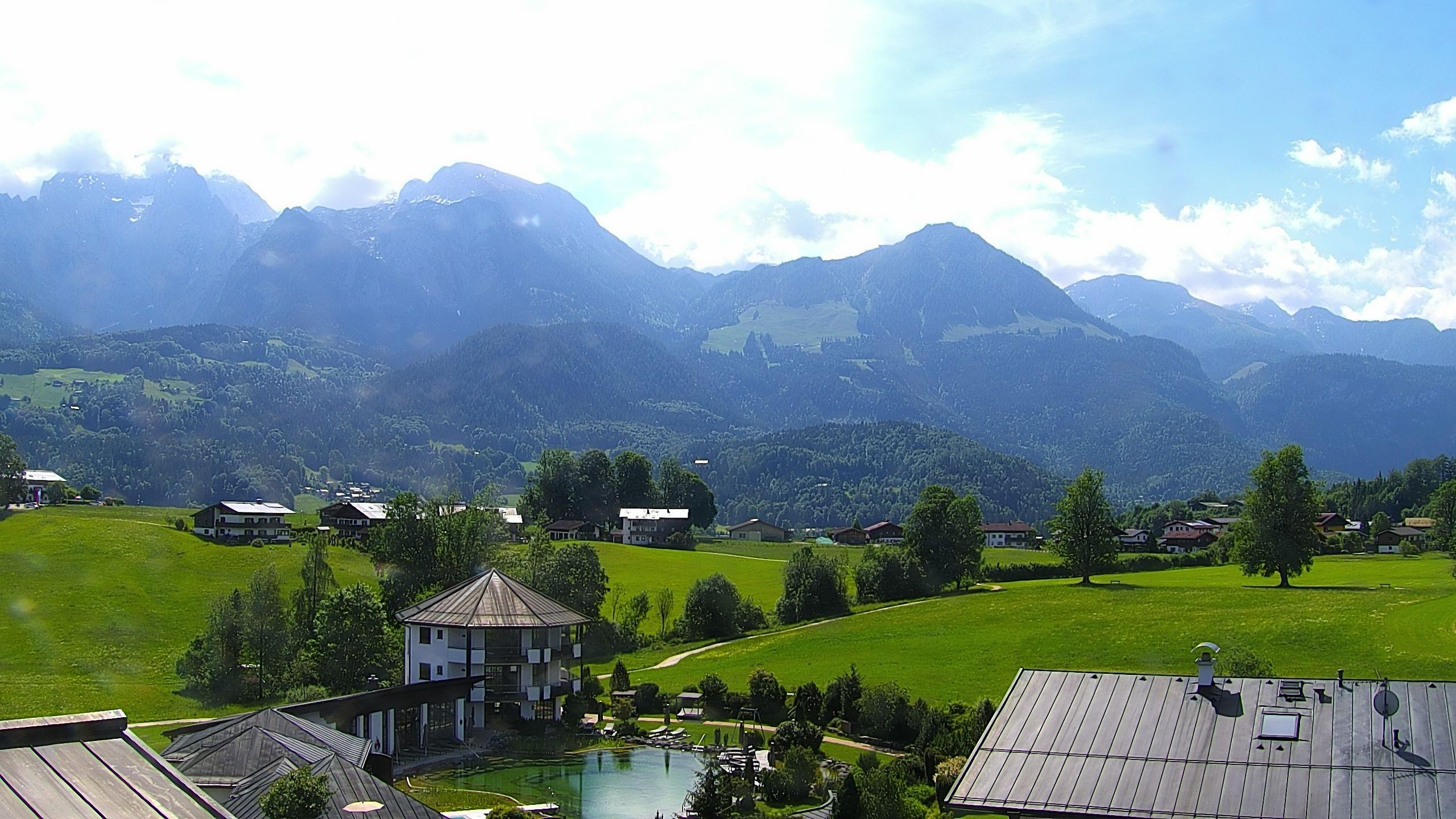 Archived image Berchtesgaden: Webcam Hotel Zechmeisterlehen