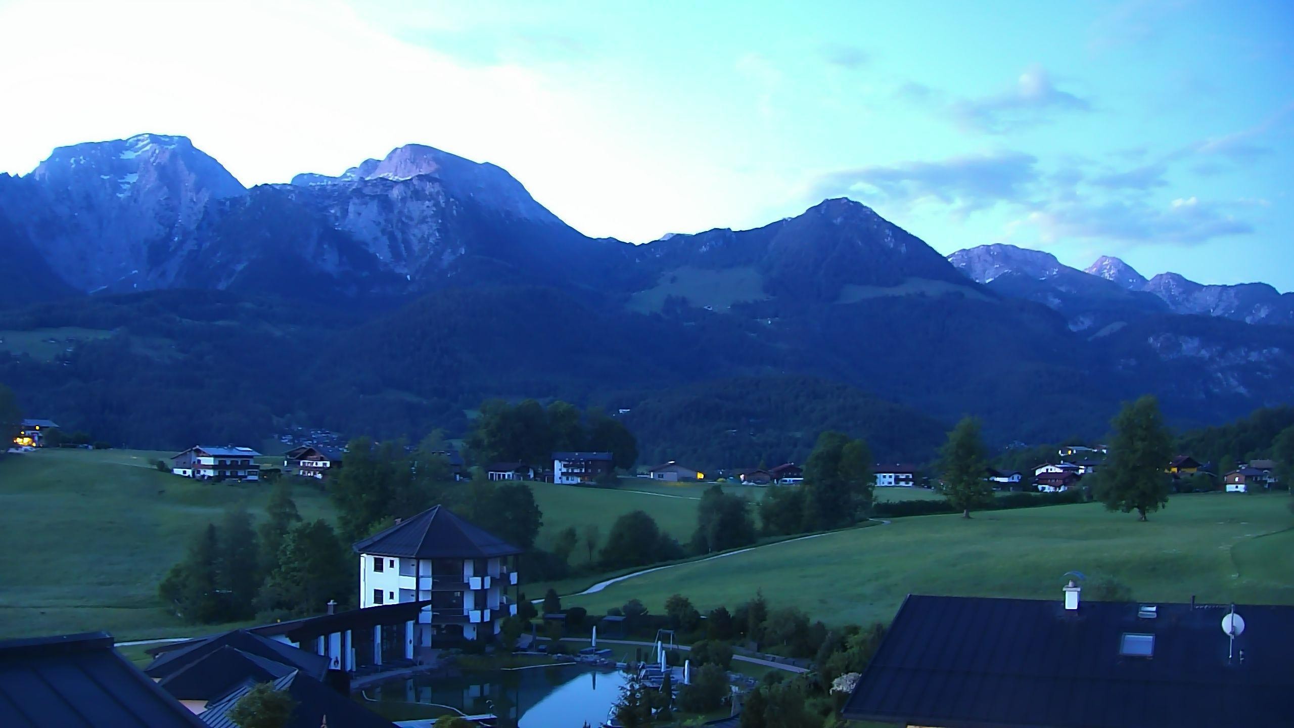 Archived image Berchtesgaden: Webcam Hotel Zechmeisterlehen