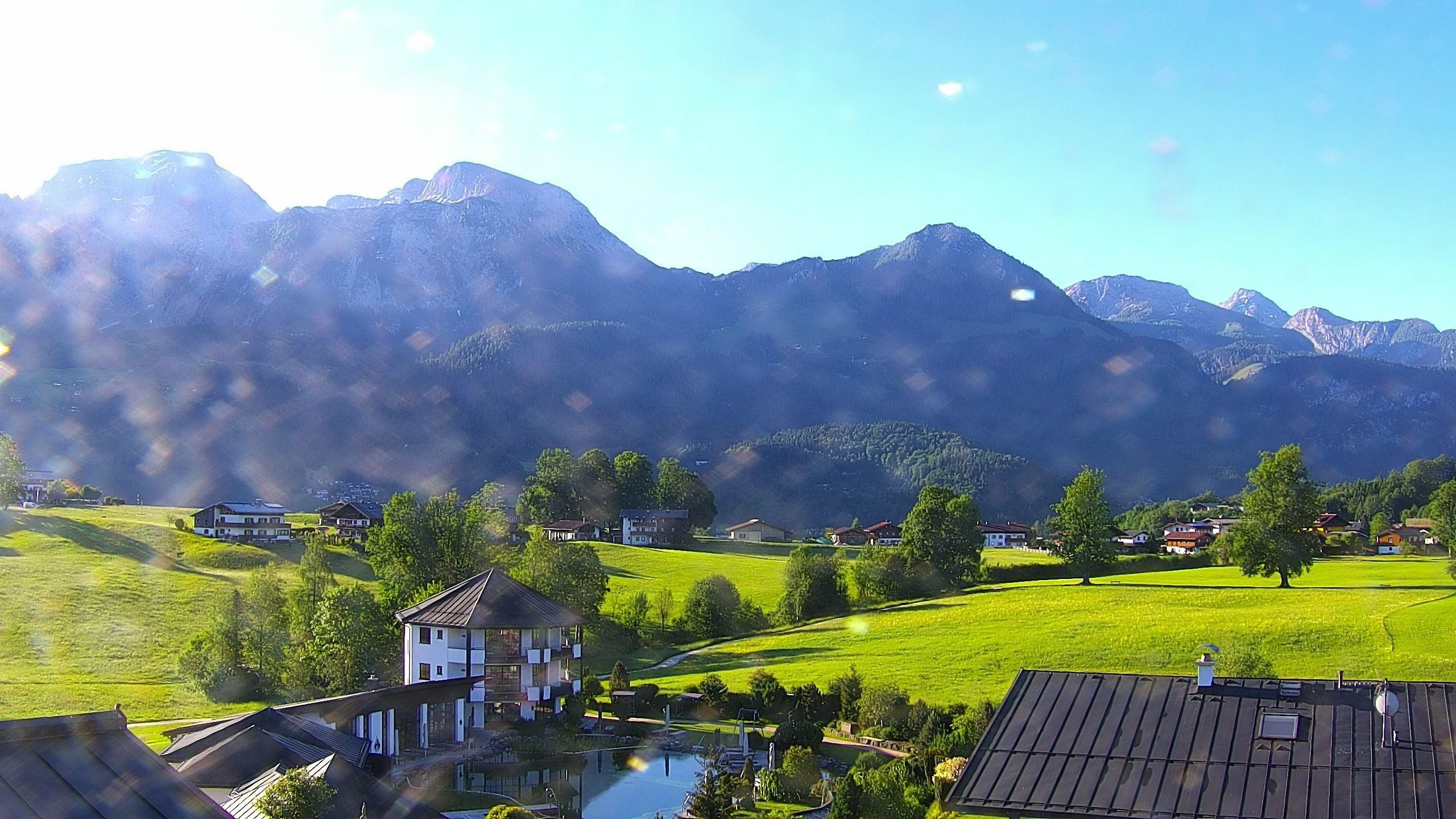 Archived image Berchtesgaden: Webcam Hotel Zechmeisterlehen