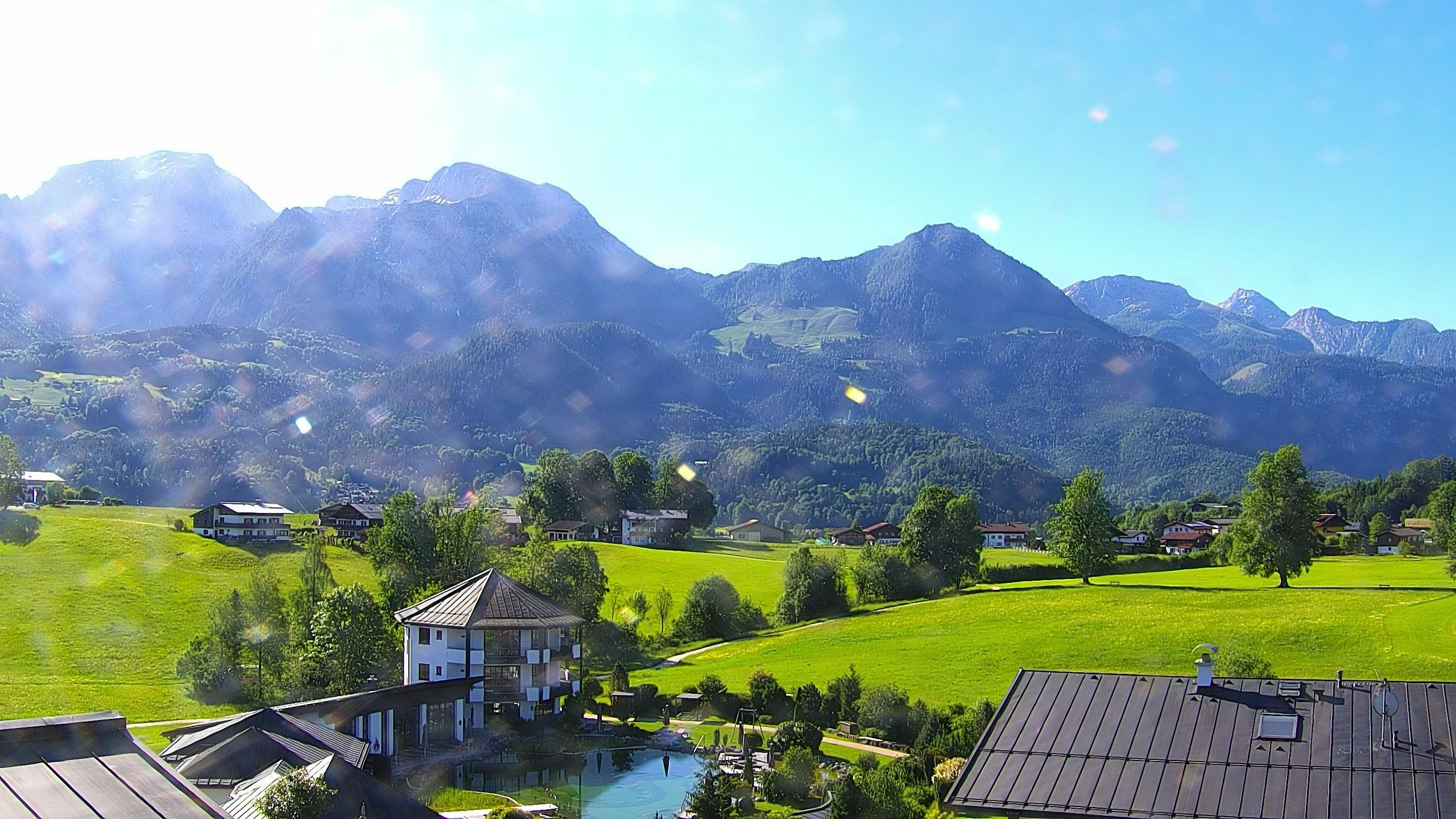 Archived image Berchtesgaden: Webcam Hotel Zechmeisterlehen