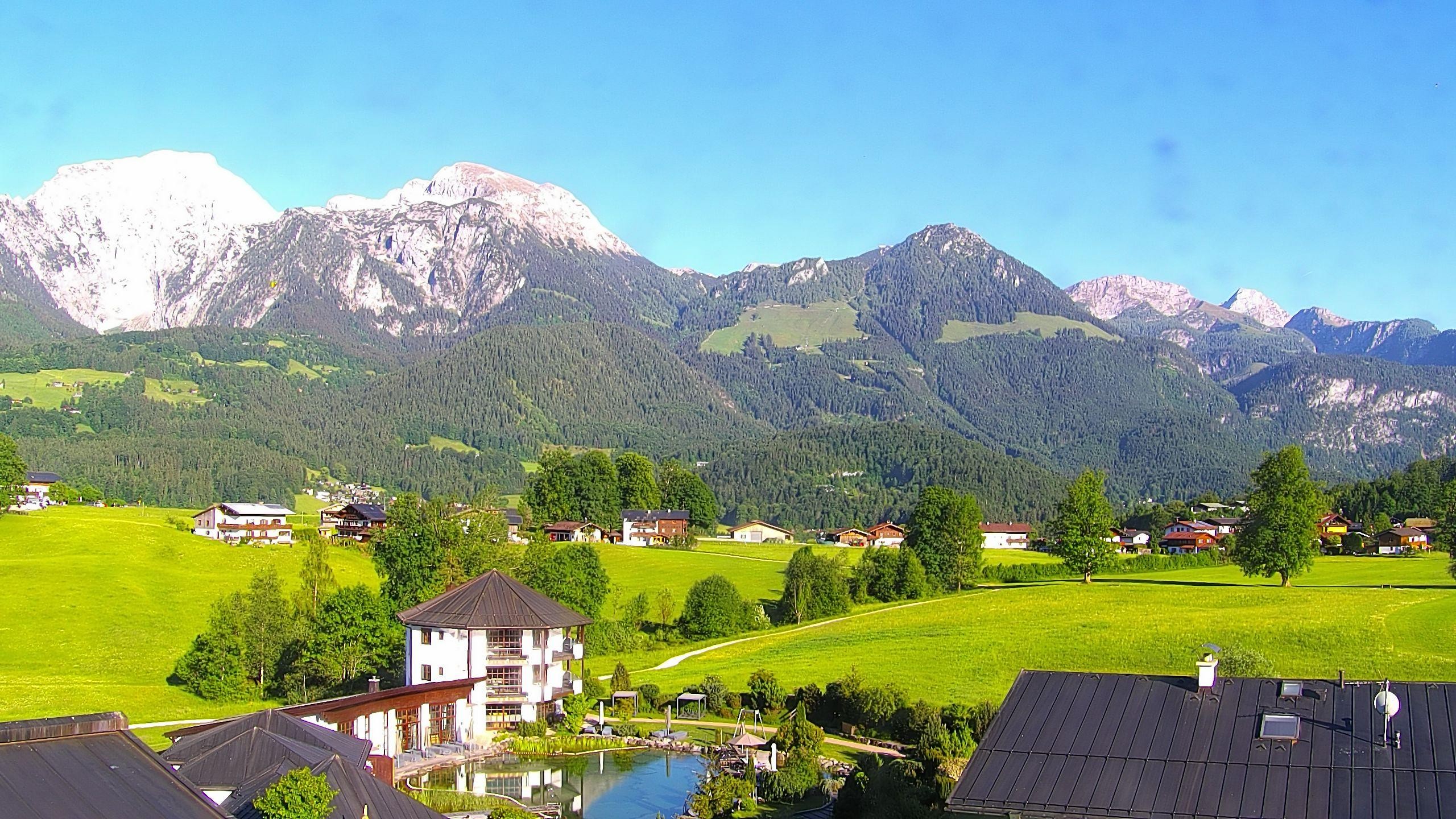 Archived image Berchtesgaden: Webcam Hotel Zechmeisterlehen