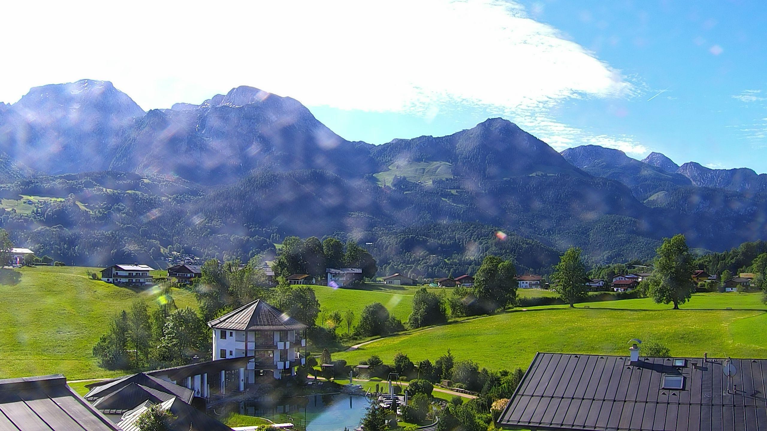 Archived image Berchtesgaden: Webcam Hotel Zechmeisterlehen