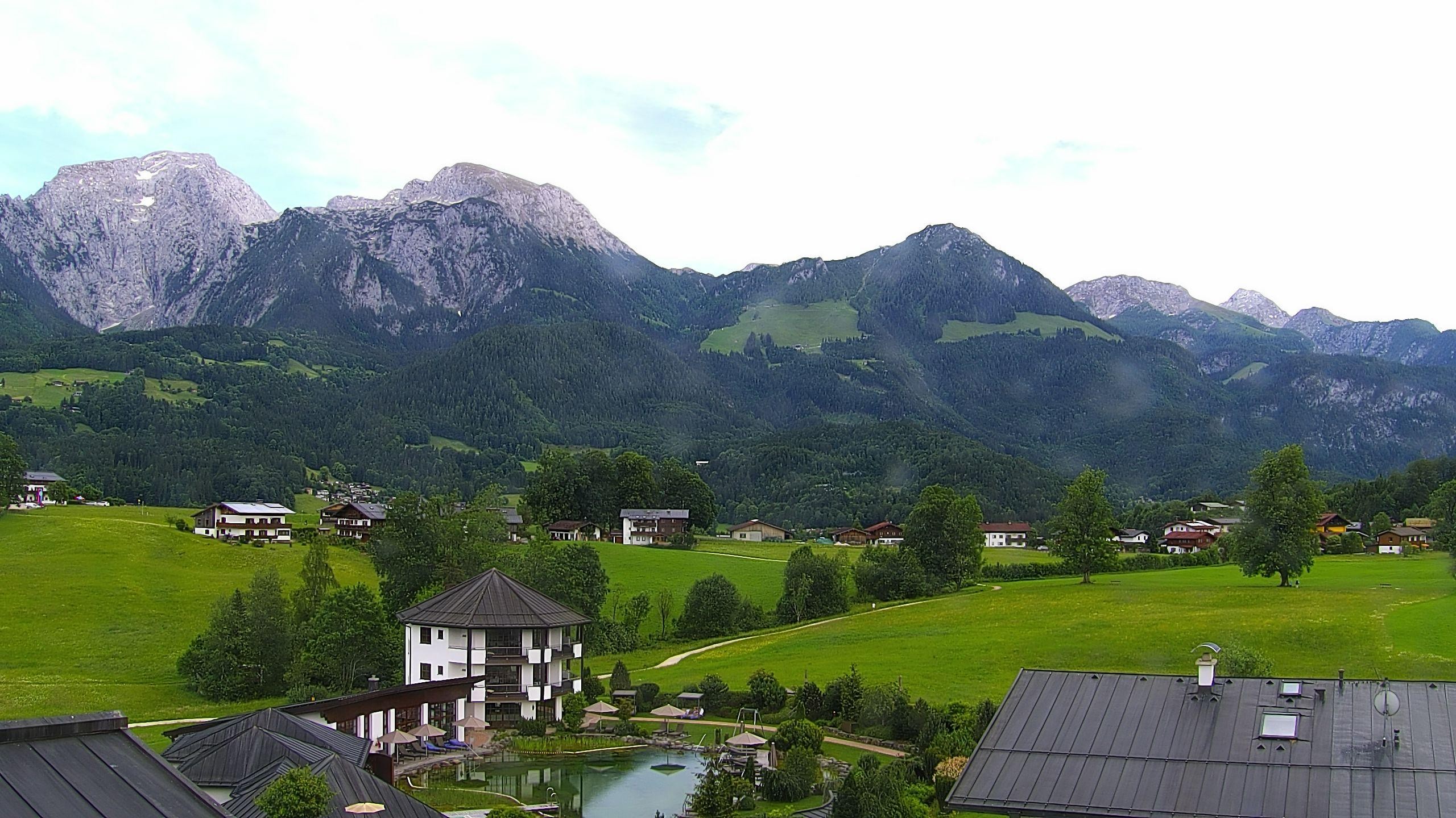 Archived image Berchtesgaden: Webcam Hotel Zechmeisterlehen