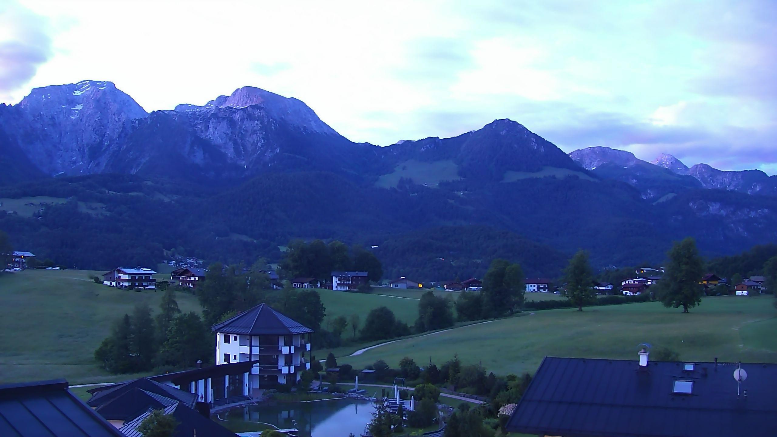 Archived image Berchtesgaden: Webcam Hotel Zechmeisterlehen