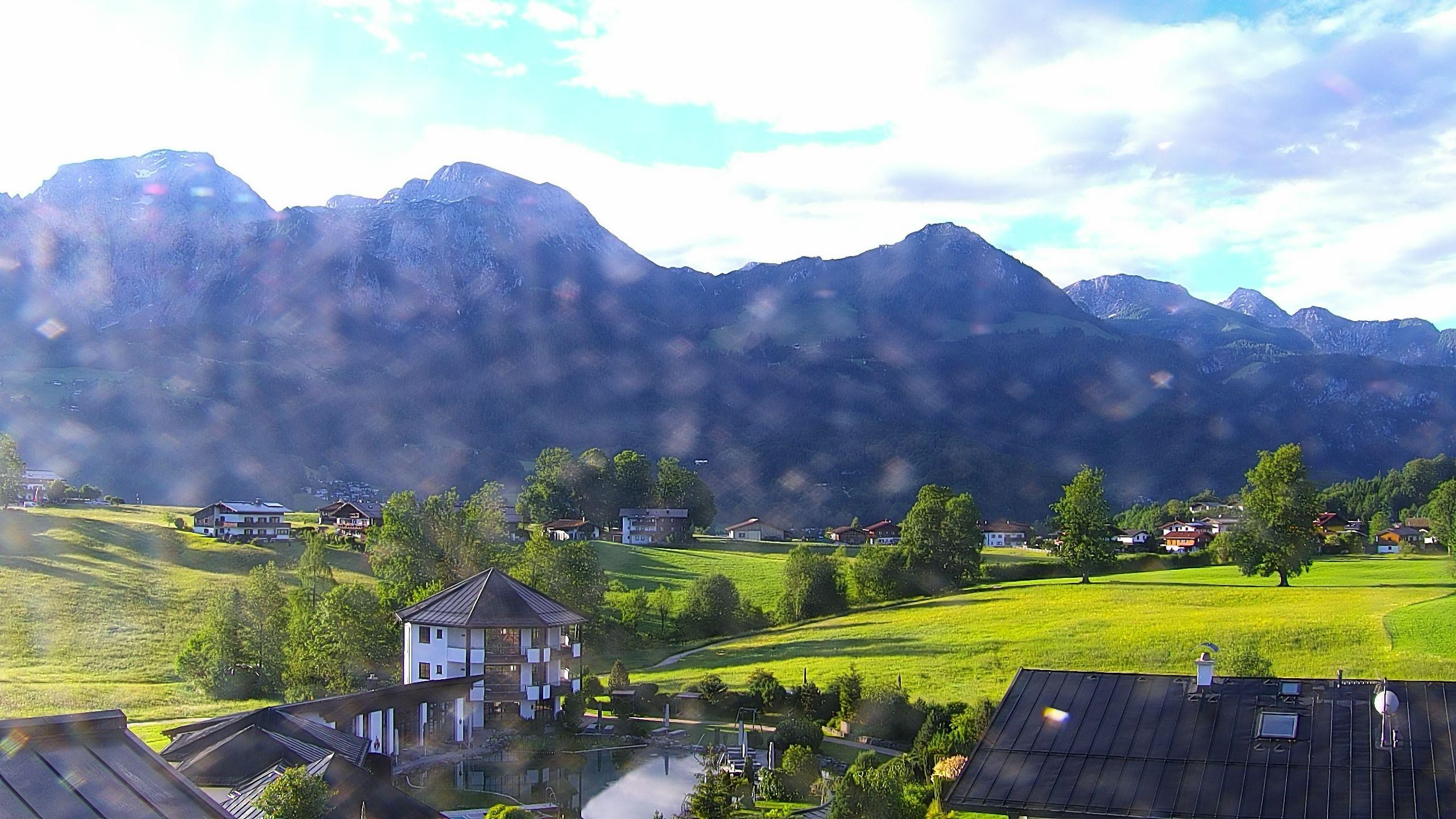 Archived image Berchtesgaden: Webcam Hotel Zechmeisterlehen