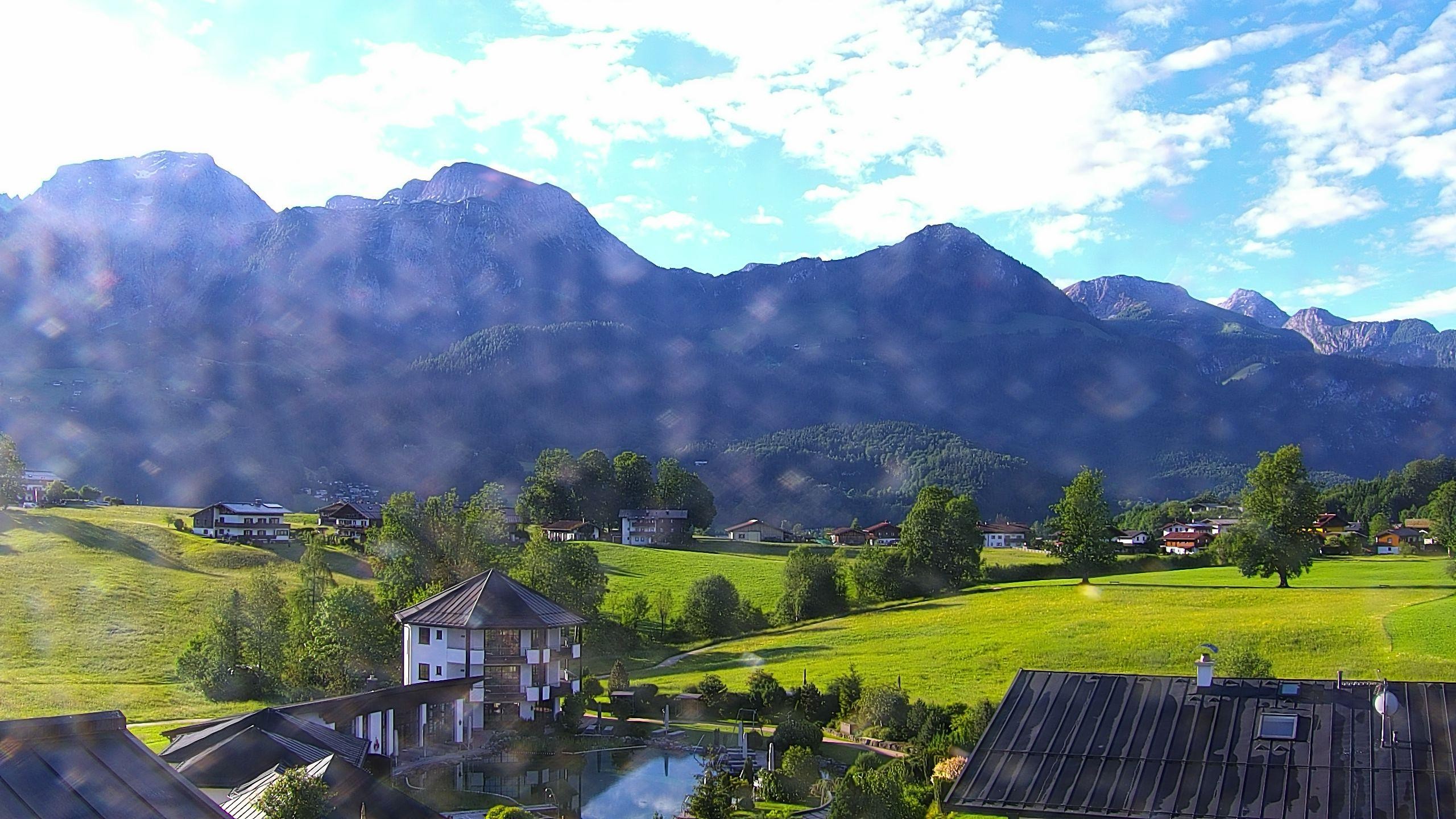 Archived image Berchtesgaden: Webcam Hotel Zechmeisterlehen