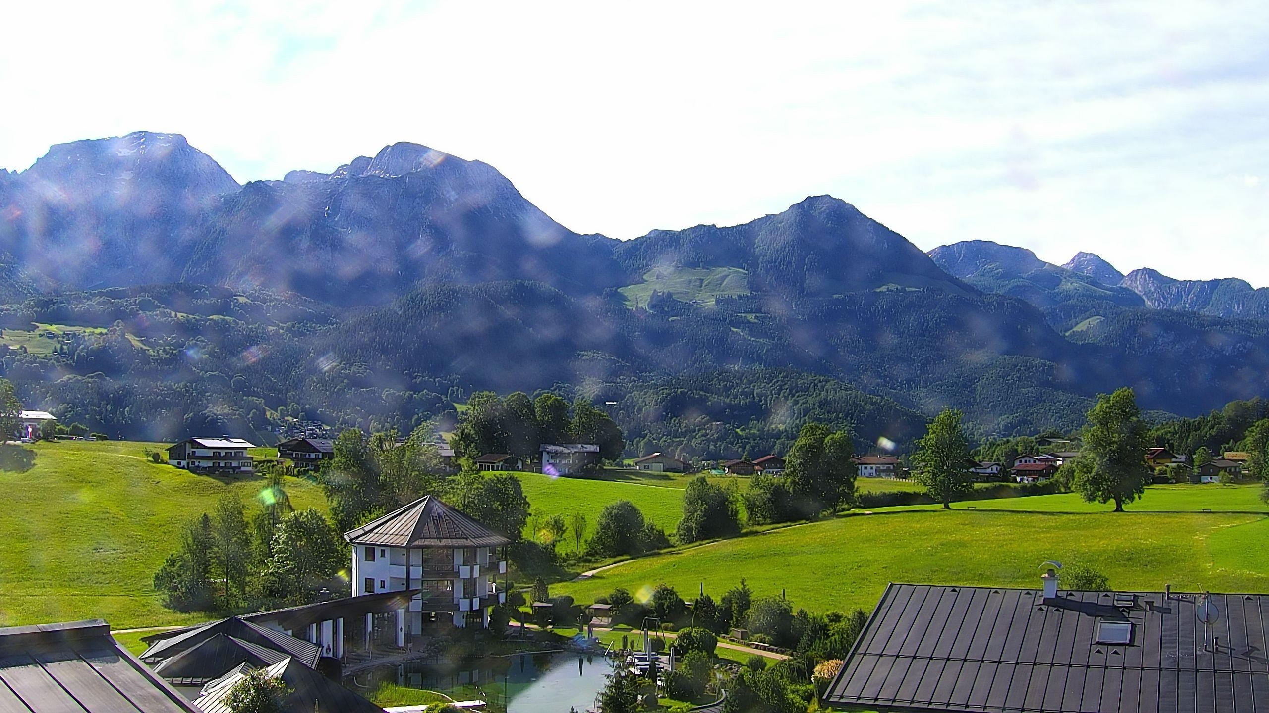 Archived image Berchtesgaden: Webcam Hotel Zechmeisterlehen