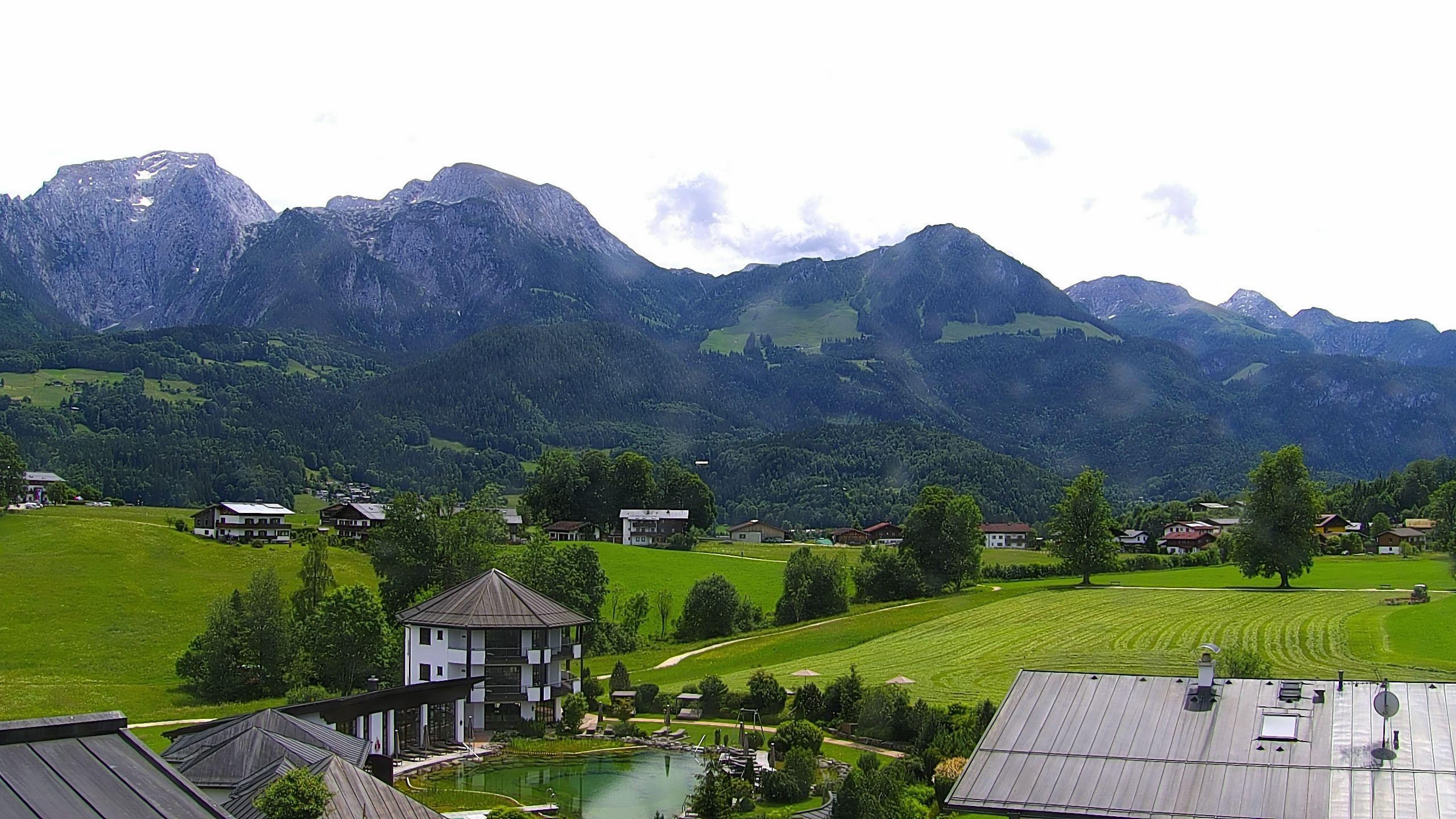 Archived image Berchtesgaden: Webcam Hotel Zechmeisterlehen