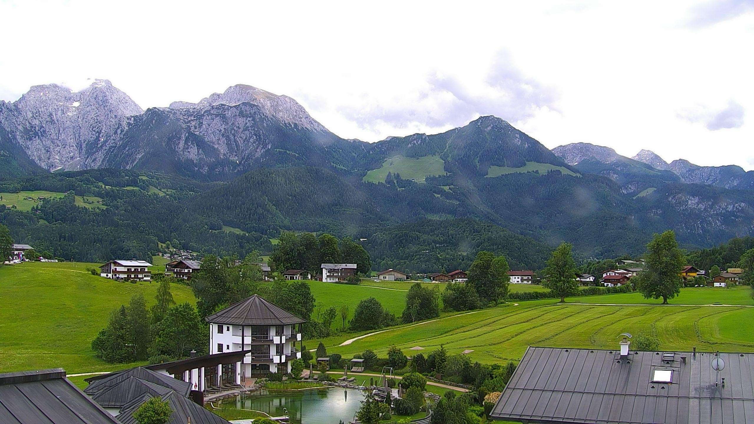 Archived image Berchtesgaden: Webcam Hotel Zechmeisterlehen