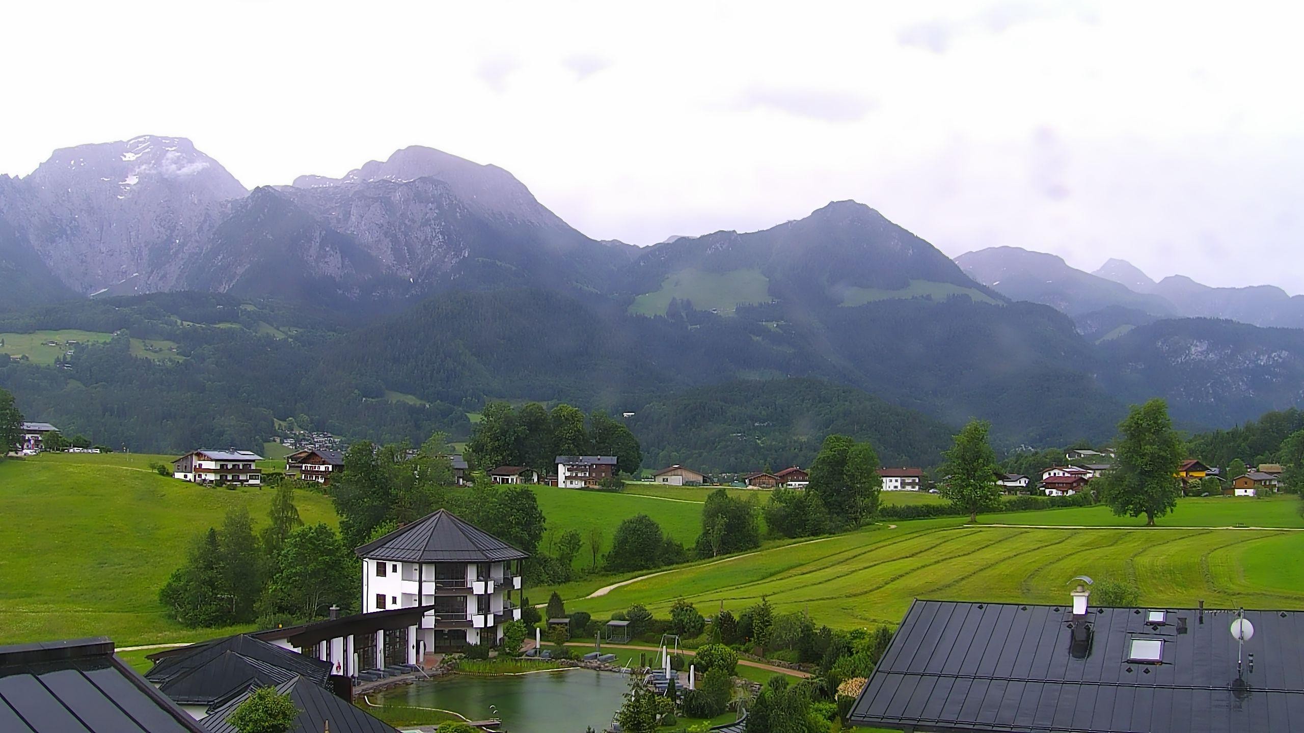 Archived image Berchtesgaden: Webcam Hotel Zechmeisterlehen