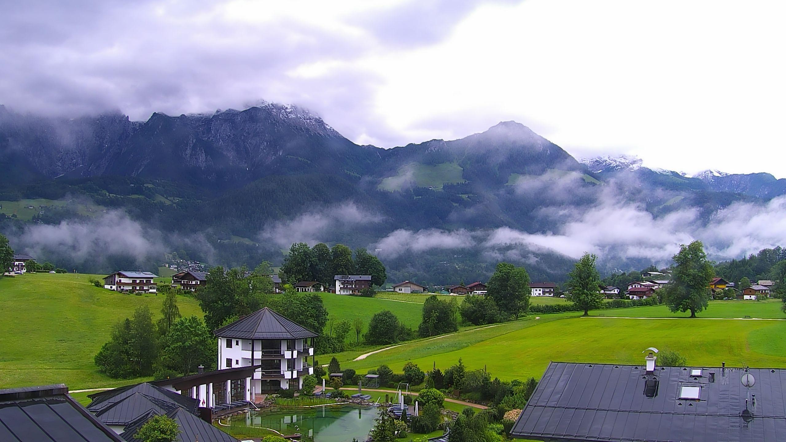 Archived image Berchtesgaden: Webcam Hotel Zechmeisterlehen