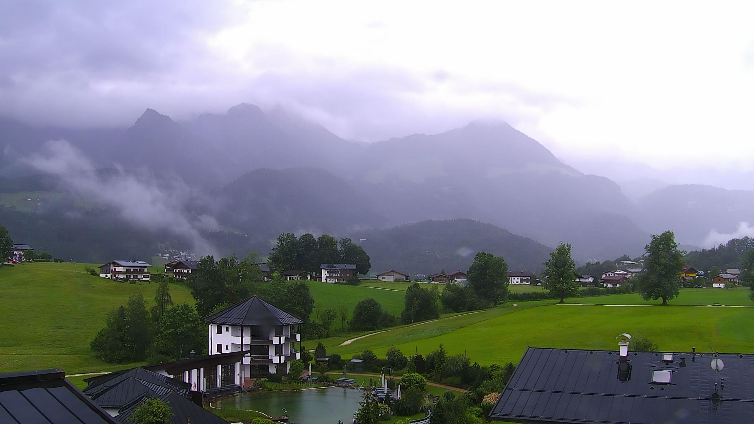 Archived image Berchtesgaden: Webcam Hotel Zechmeisterlehen