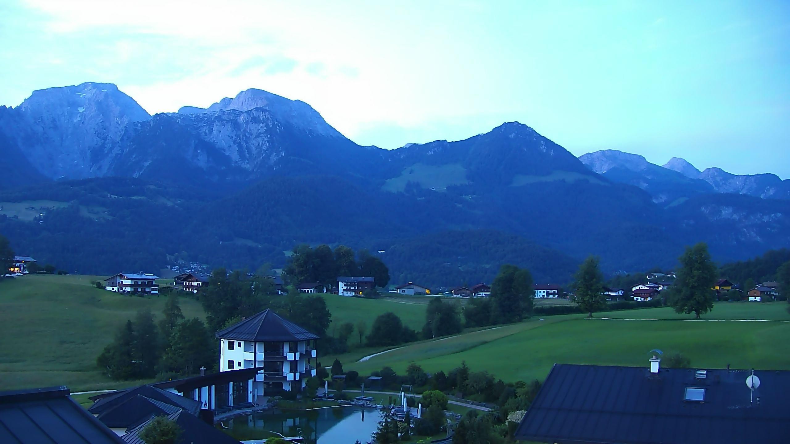Archived image Berchtesgaden: Webcam Hotel Zechmeisterlehen