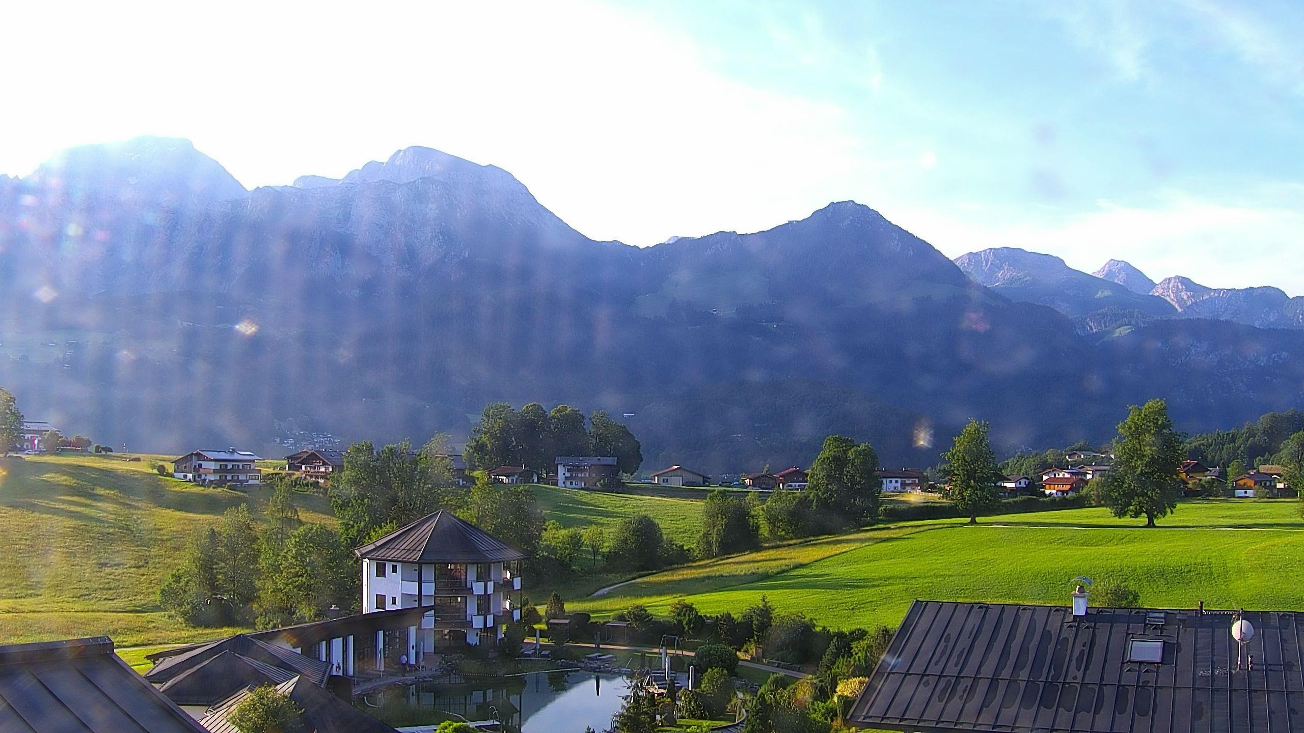 Archived image Berchtesgaden: Webcam Hotel Zechmeisterlehen