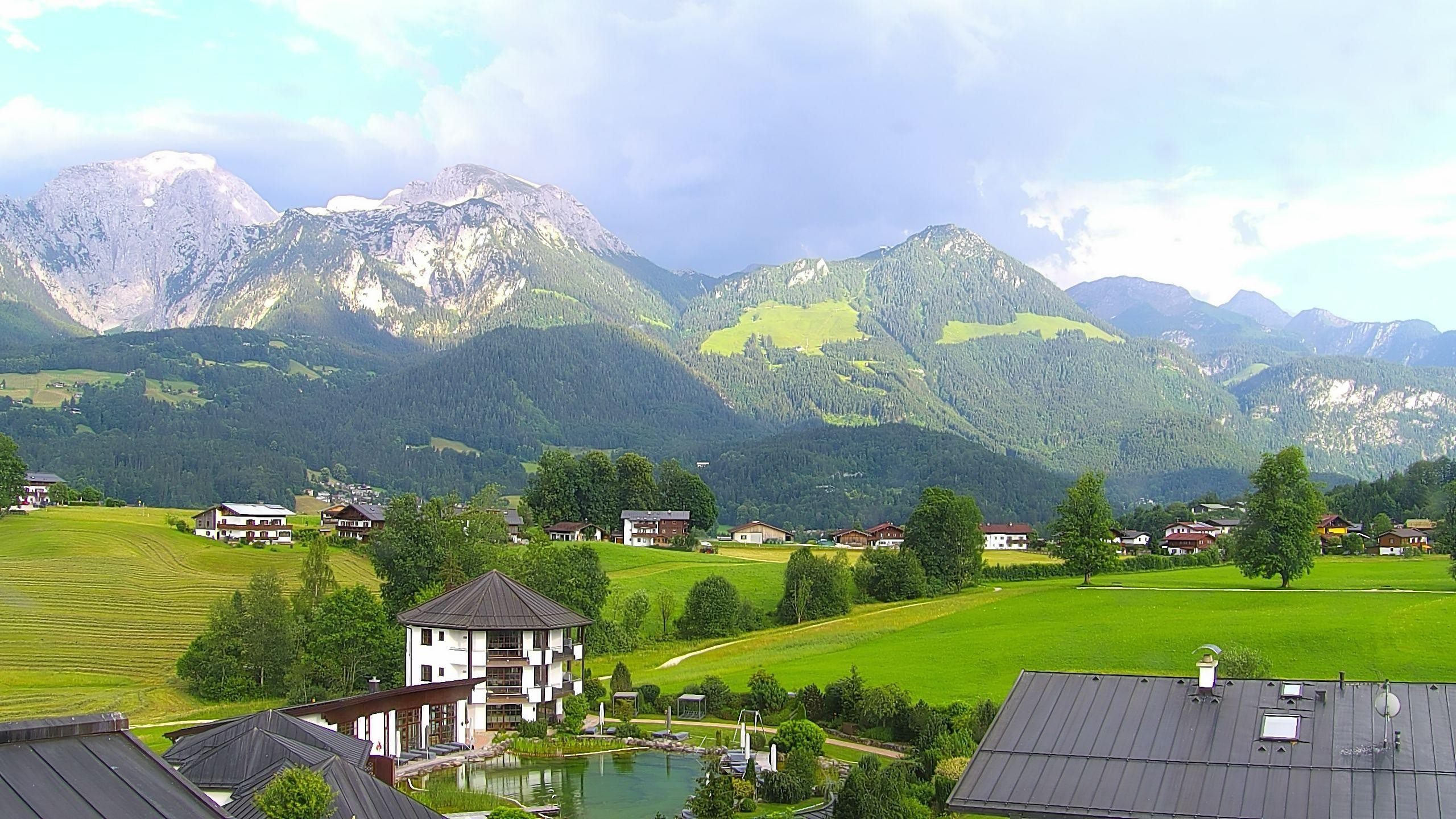 Archived image Berchtesgaden: Webcam Hotel Zechmeisterlehen