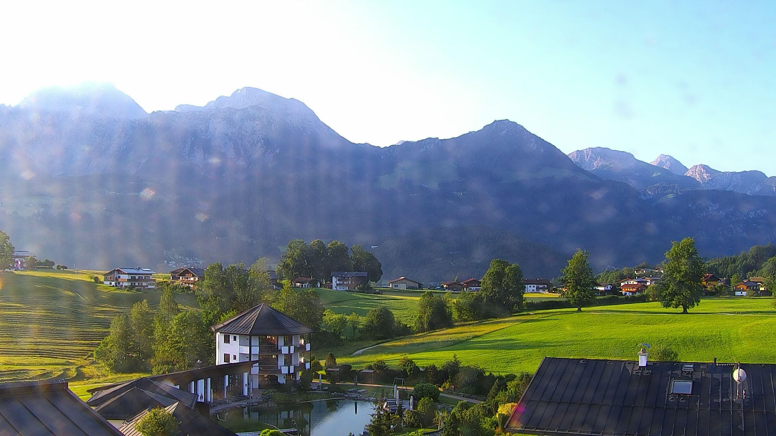 Archived image Berchtesgaden: Webcam Hotel Zechmeisterlehen