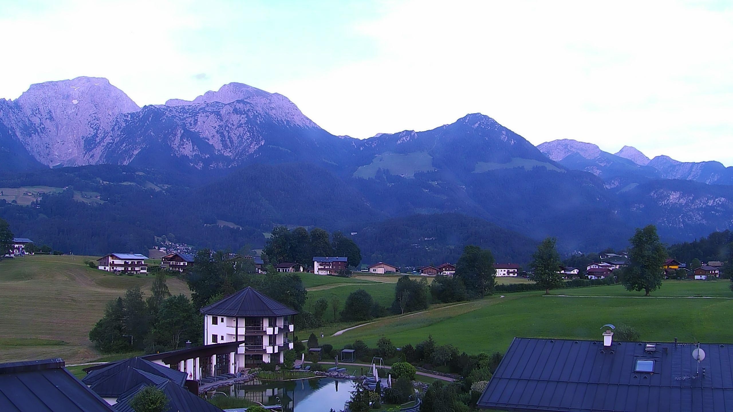 Archived image Berchtesgaden: Webcam Hotel Zechmeisterlehen
