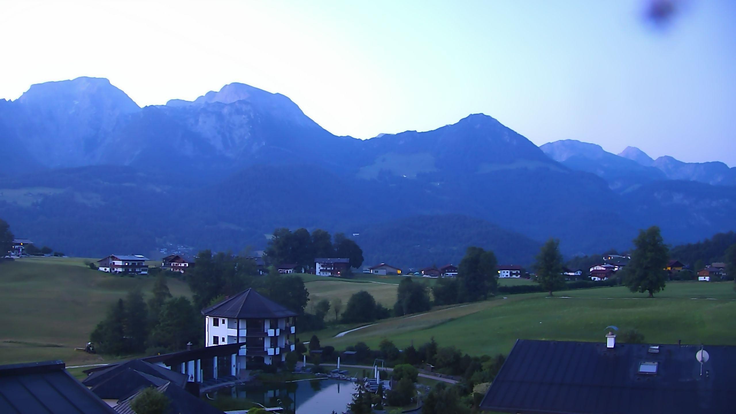 Archived image Berchtesgaden: Webcam Hotel Zechmeisterlehen