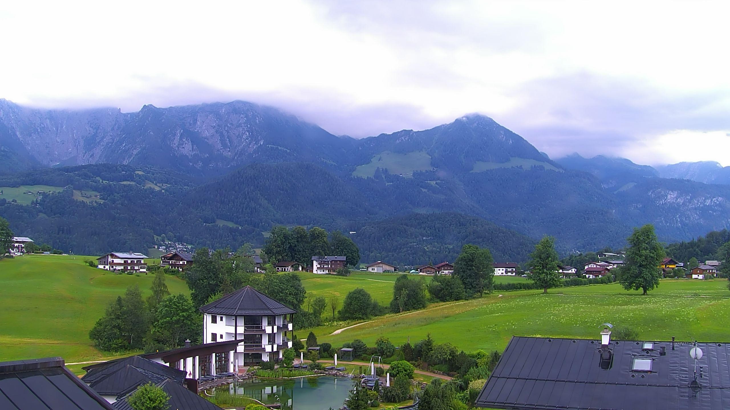 Archived image Berchtesgaden: Webcam Hotel Zechmeisterlehen