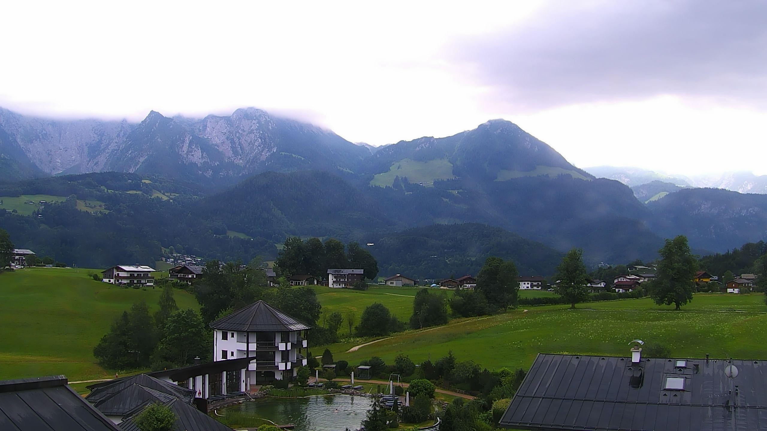 Archived image Berchtesgaden: Webcam Hotel Zechmeisterlehen