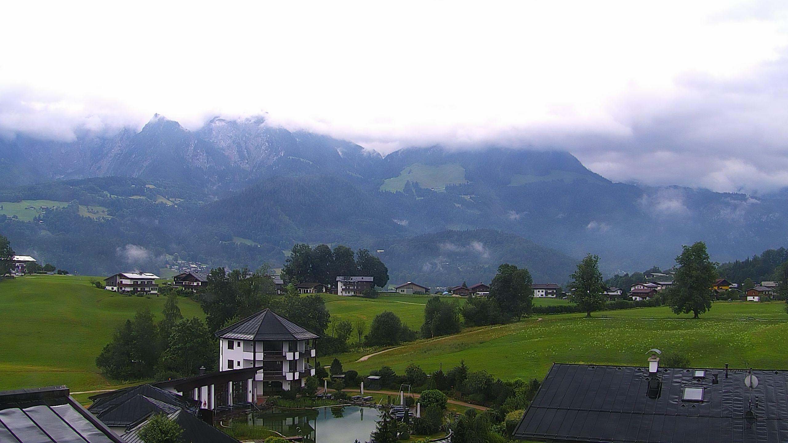 Archived image Berchtesgaden: Webcam Hotel Zechmeisterlehen