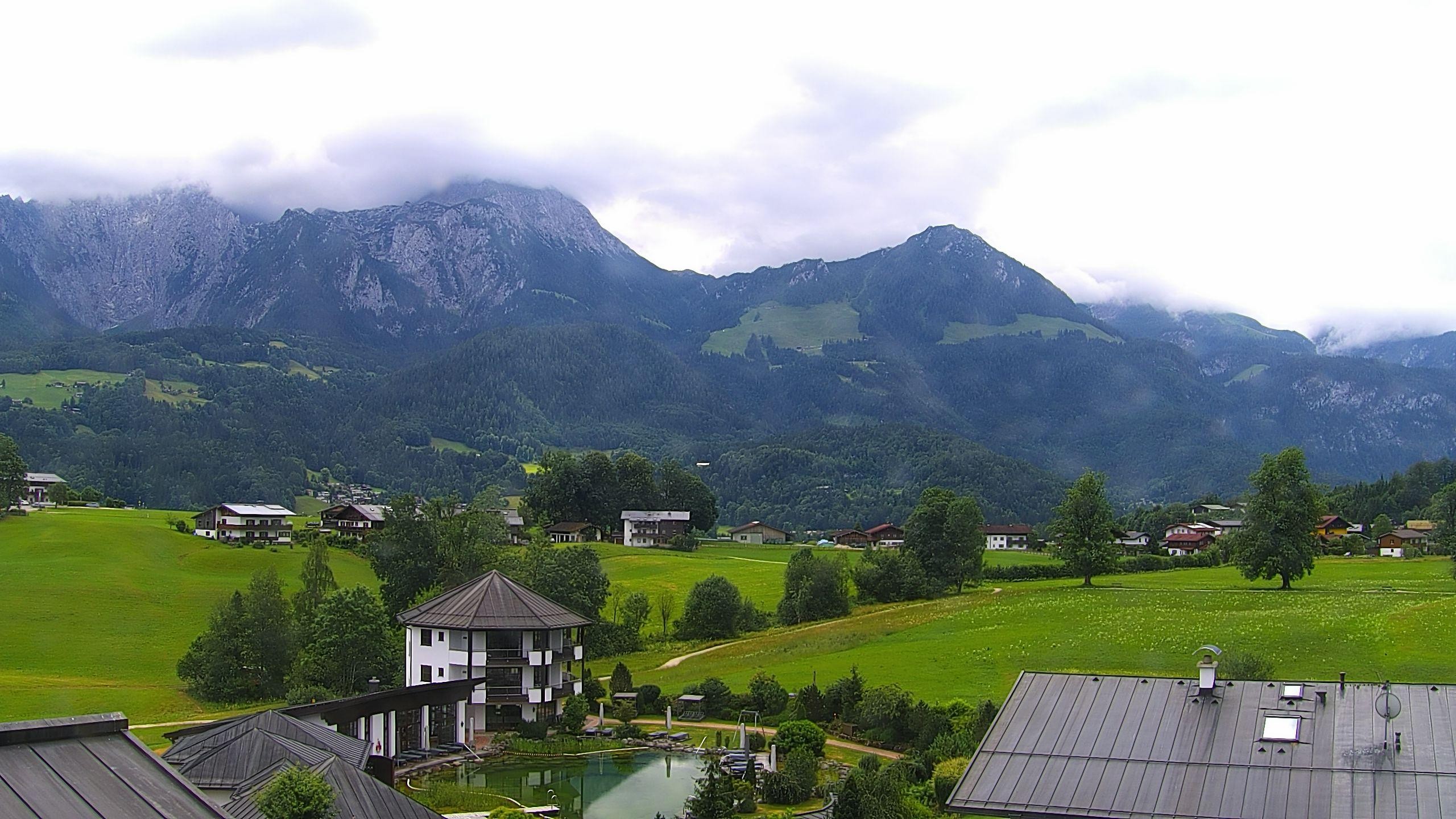 Archived image Berchtesgaden: Webcam Hotel Zechmeisterlehen