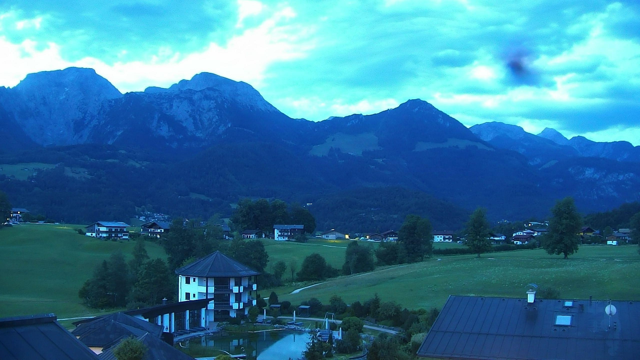 Archived image Berchtesgaden: Webcam Hotel Zechmeisterlehen