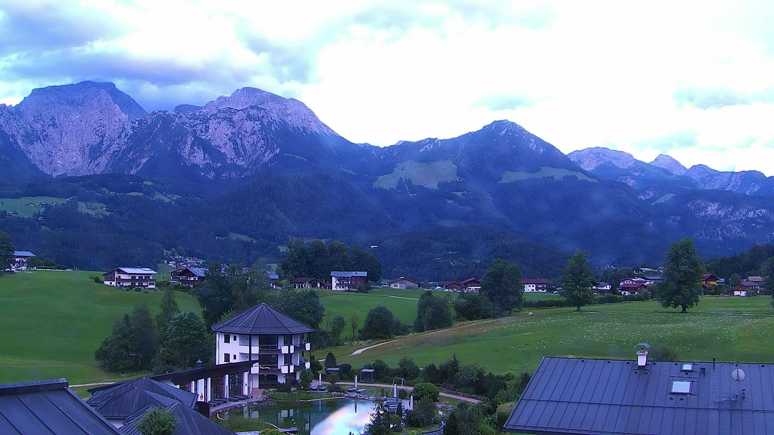 Archived image Berchtesgaden: Webcam Hotel Zechmeisterlehen