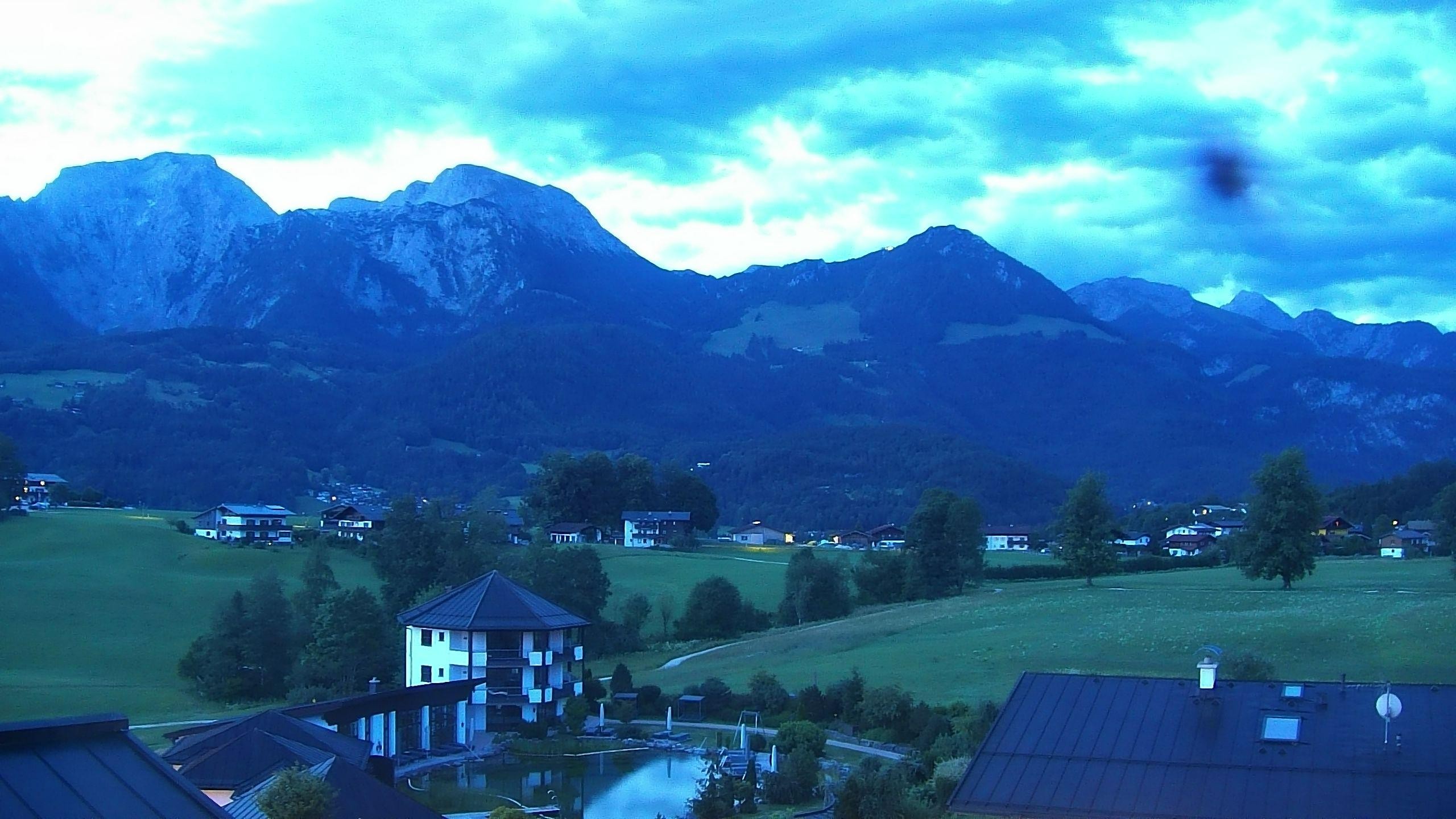 Archived image Berchtesgaden: Webcam Hotel Zechmeisterlehen