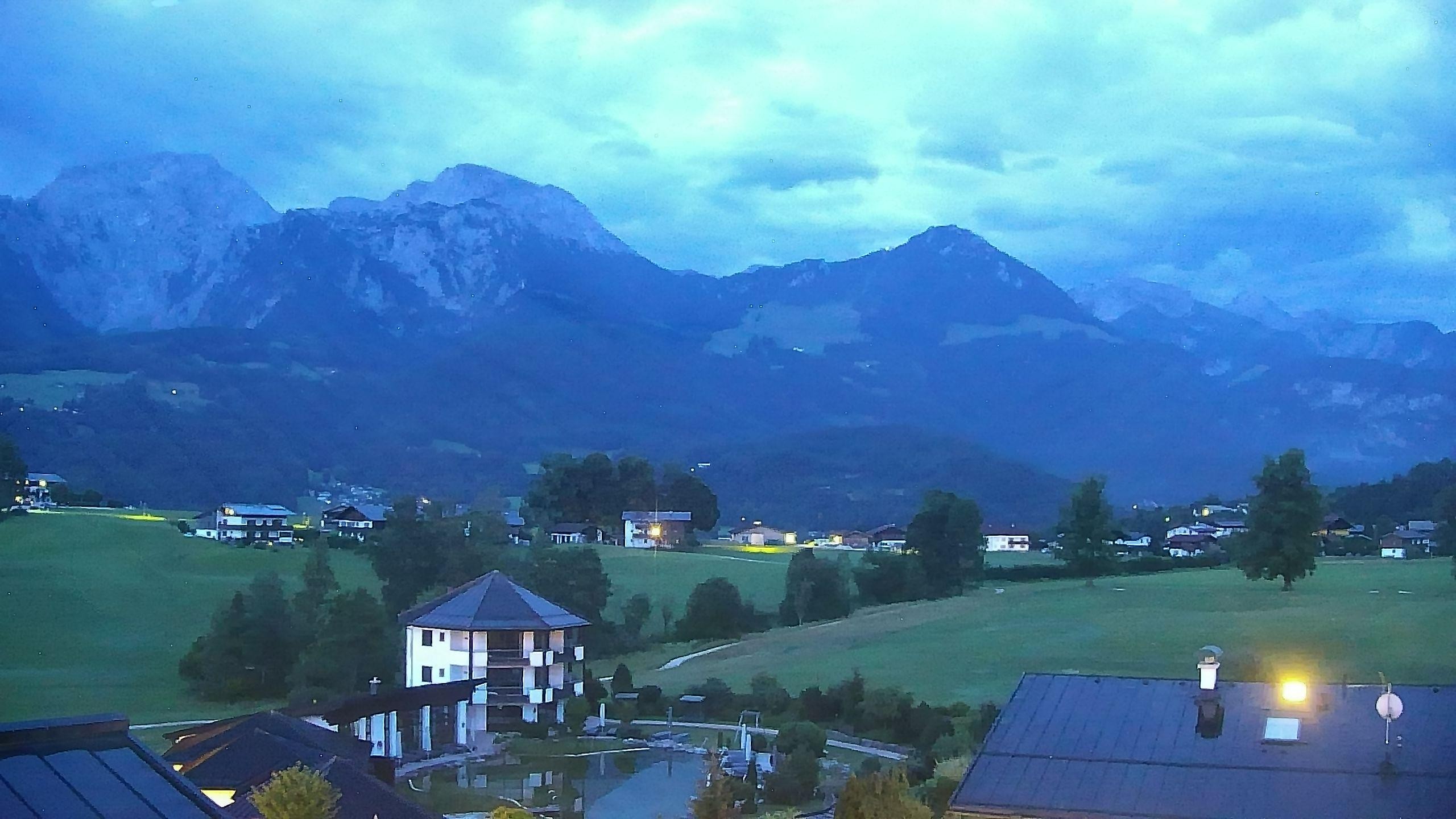 Archived image Berchtesgaden: Webcam Hotel Zechmeisterlehen