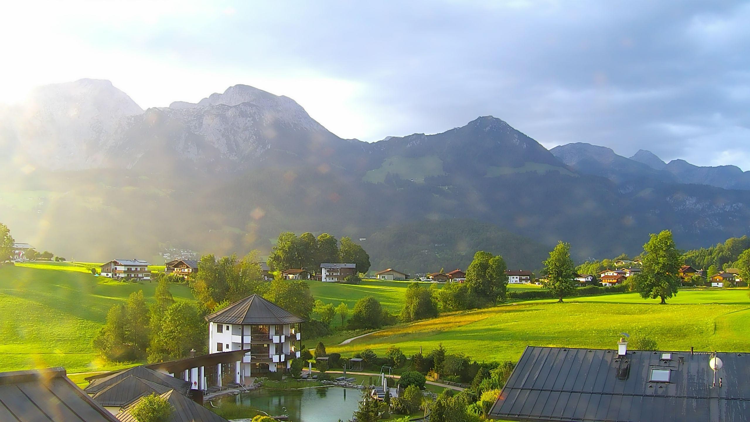 Archived image Berchtesgaden: Webcam Hotel Zechmeisterlehen