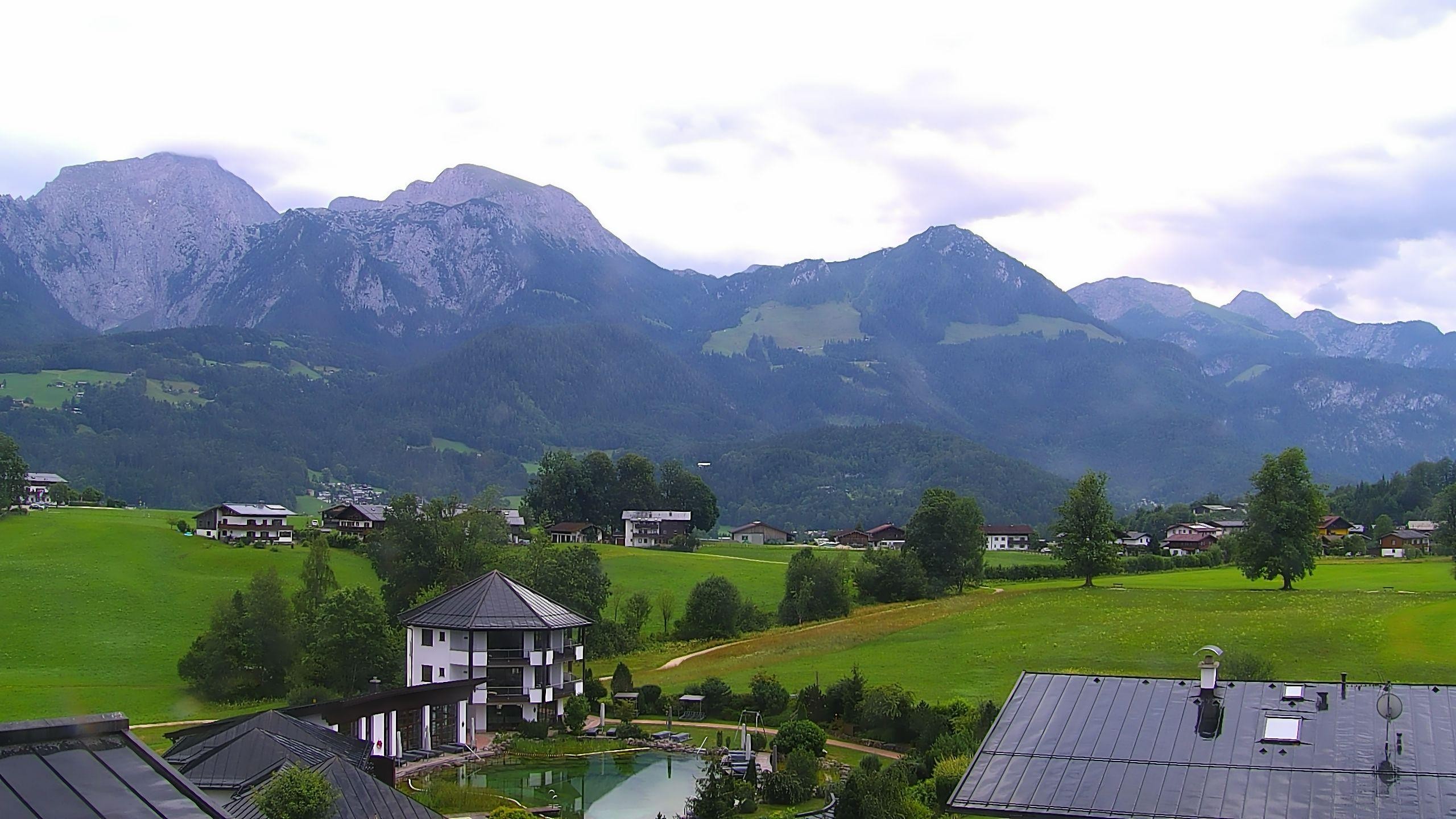 Archived image Berchtesgaden: Webcam Hotel Zechmeisterlehen