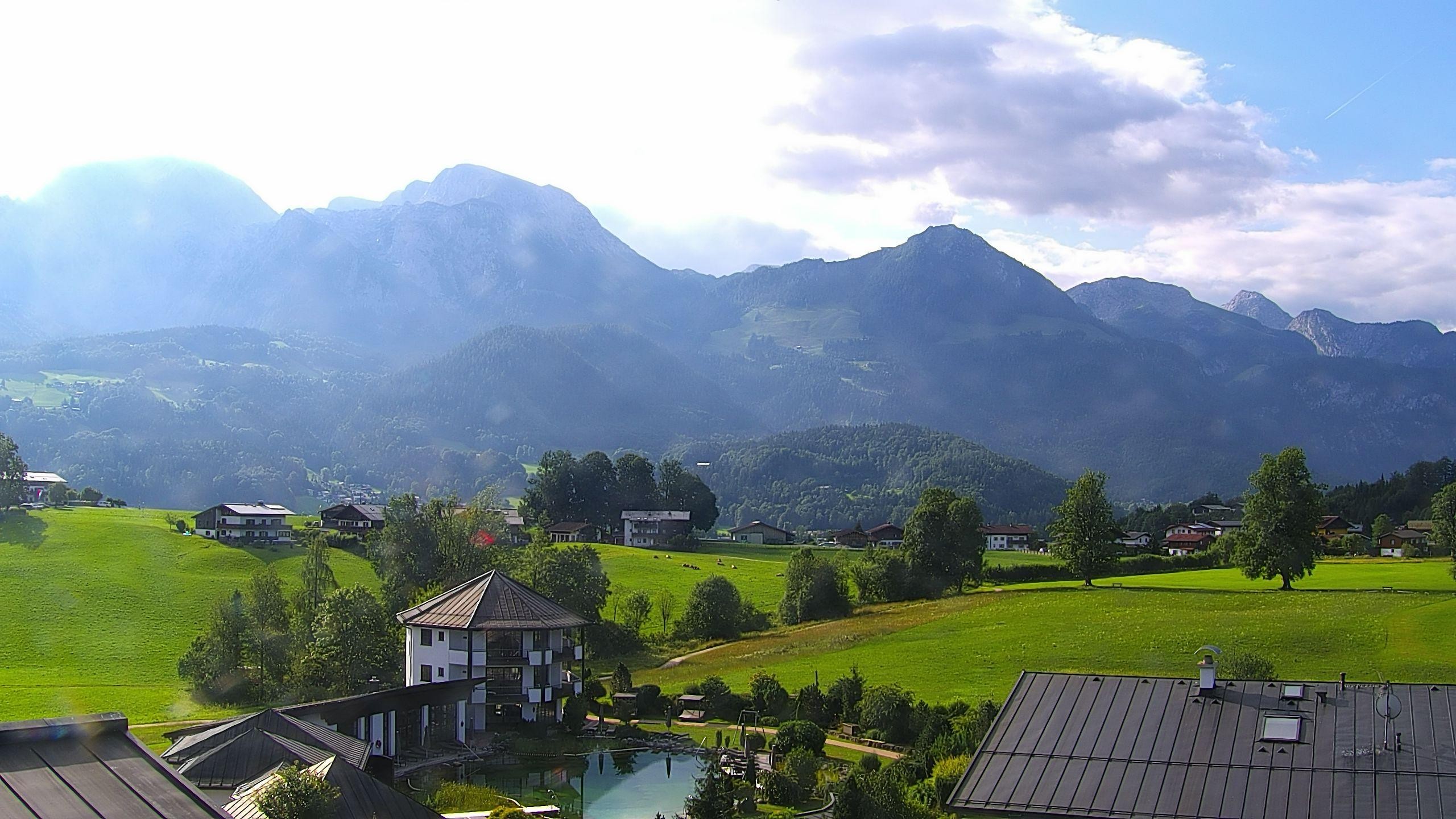 Archived image Berchtesgaden: Webcam Hotel Zechmeisterlehen
