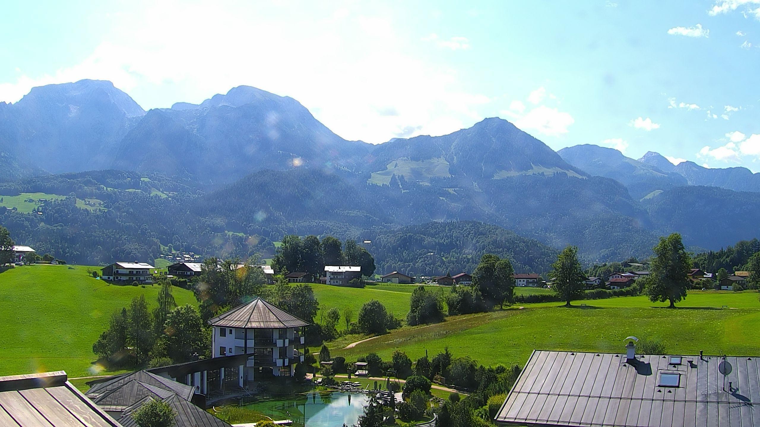 Archived image Berchtesgaden: Webcam Hotel Zechmeisterlehen