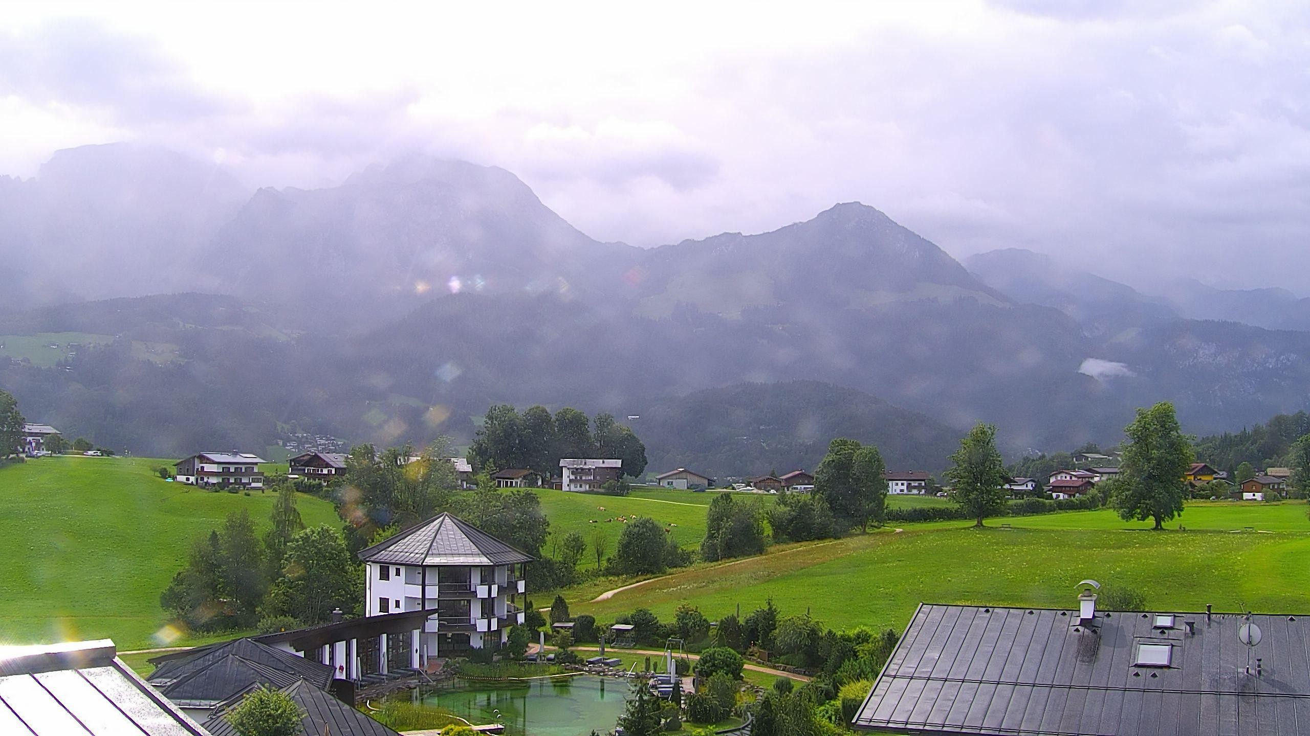 Archived image Berchtesgaden: Webcam Hotel Zechmeisterlehen