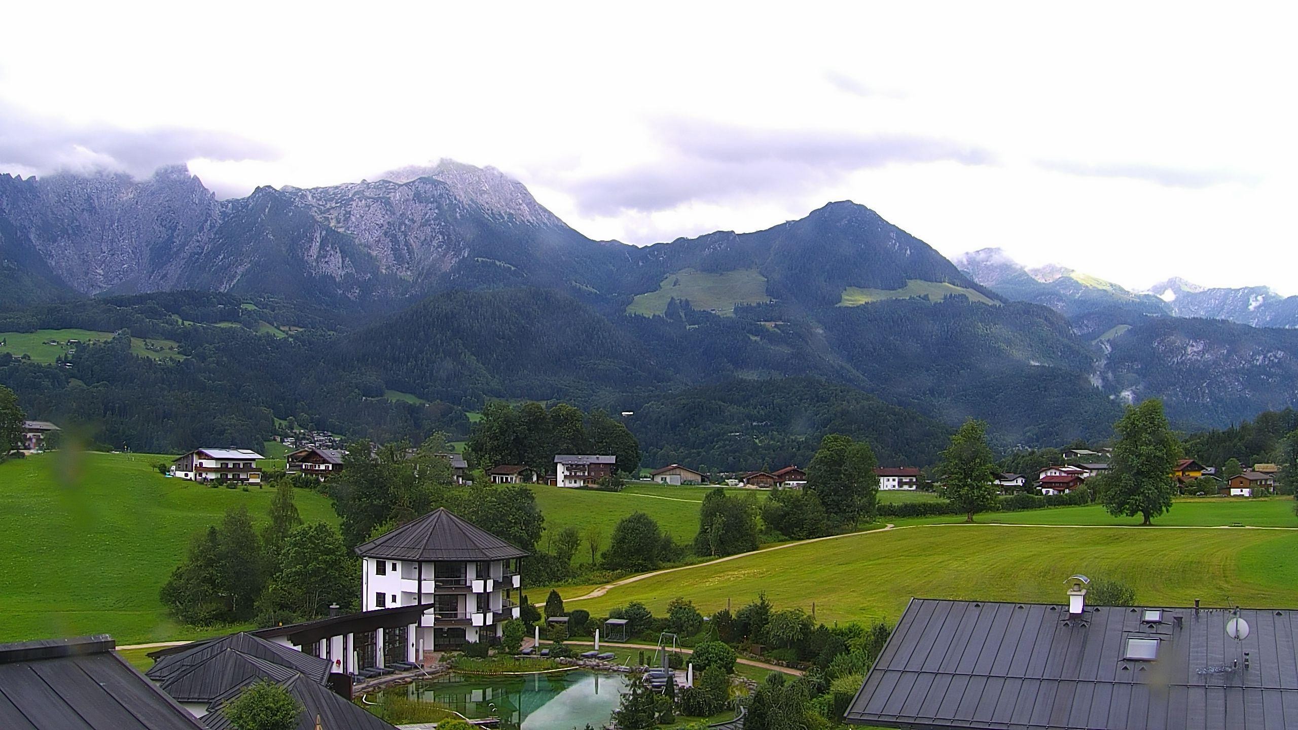 Archived image Berchtesgaden: Webcam Hotel Zechmeisterlehen