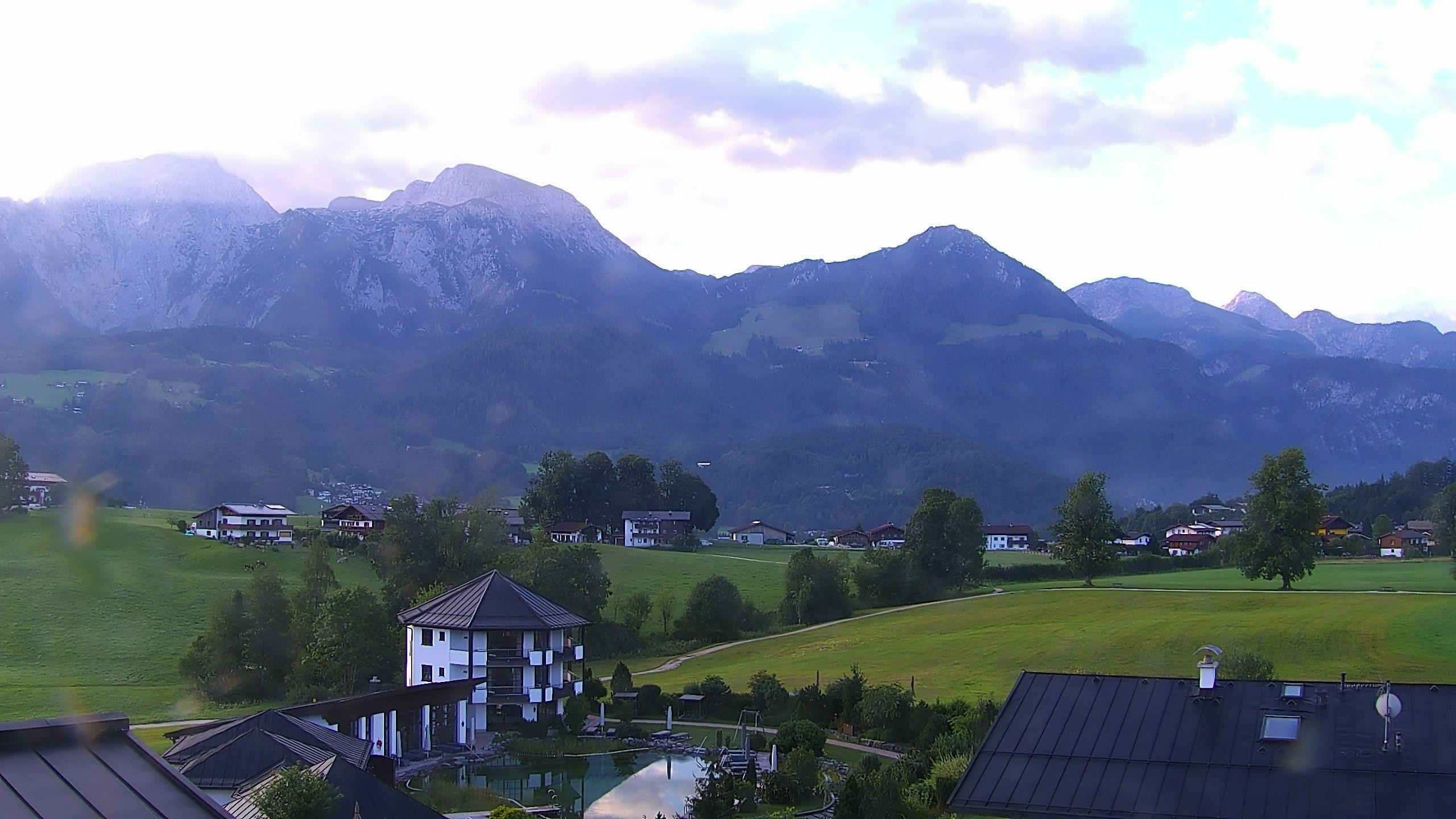 Archived image Berchtesgaden: Webcam Hotel Zechmeisterlehen