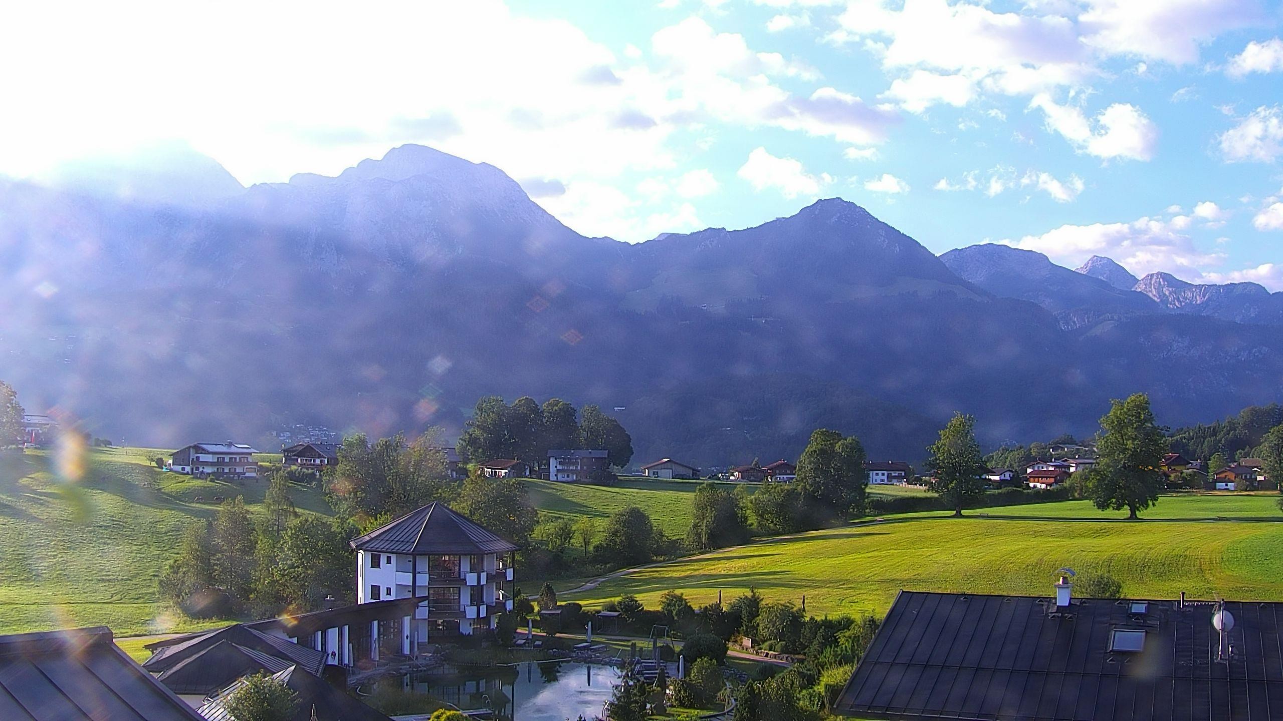 Archived image Berchtesgaden: Webcam Hotel Zechmeisterlehen