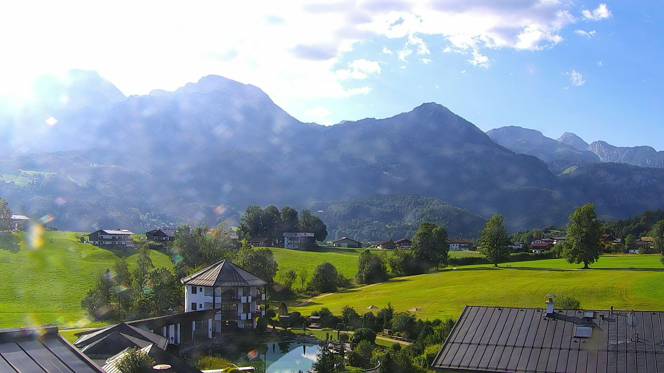 Archived image Berchtesgaden: Webcam Hotel Zechmeisterlehen