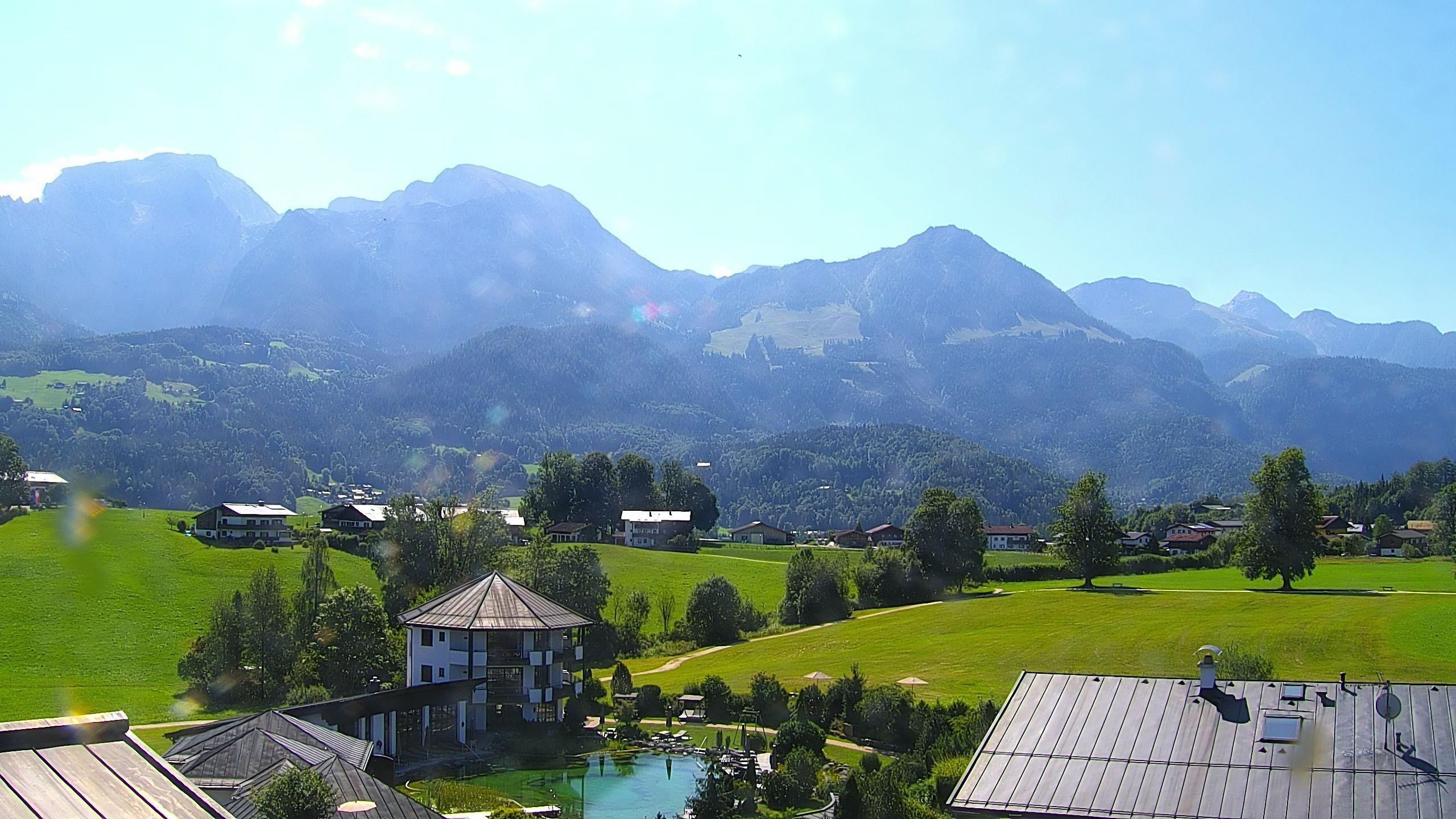 Archived image Berchtesgaden: Webcam Hotel Zechmeisterlehen