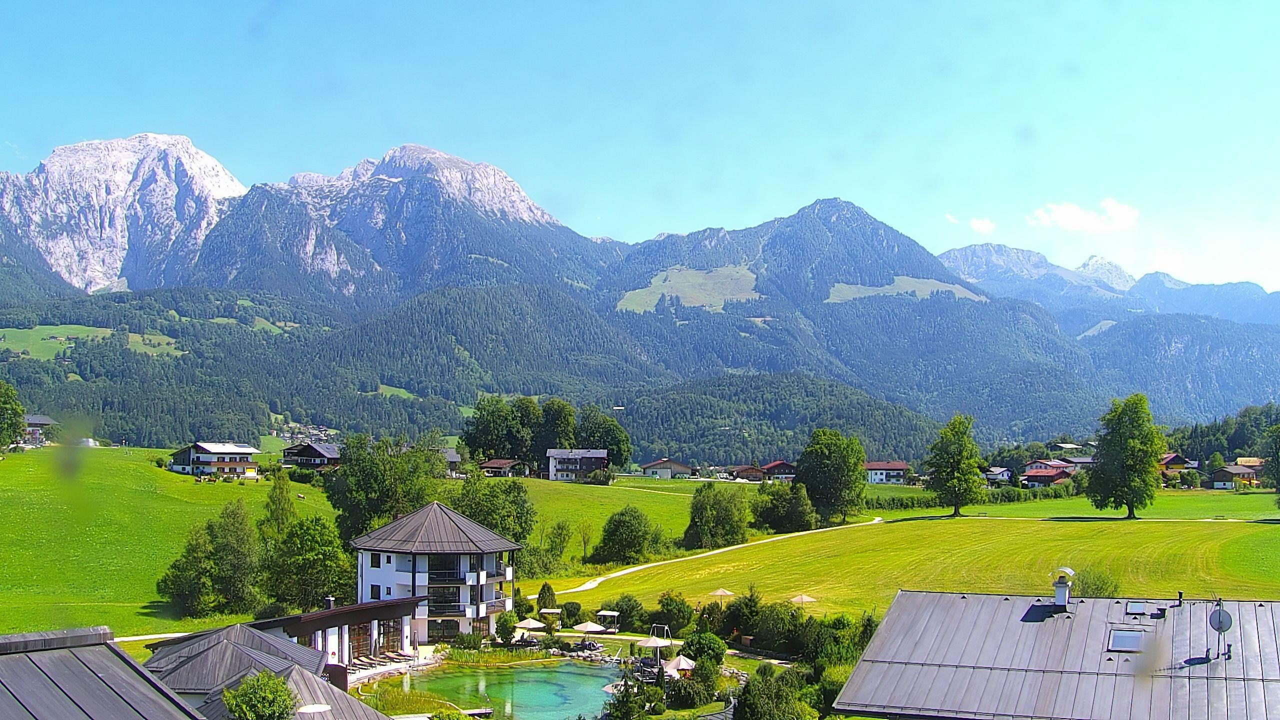 Archived image Berchtesgaden: Webcam Hotel Zechmeisterlehen