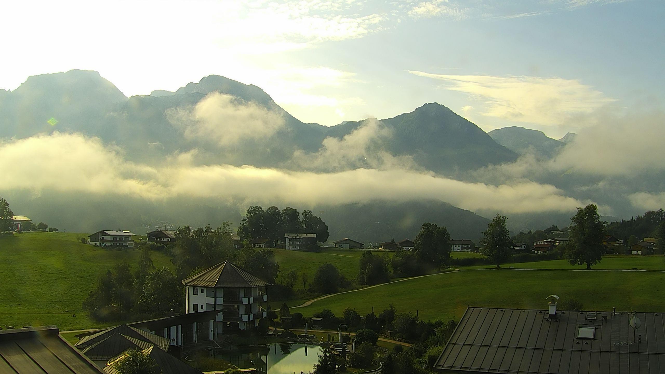 Archived image Berchtesgaden: Webcam Hotel Zechmeisterlehen