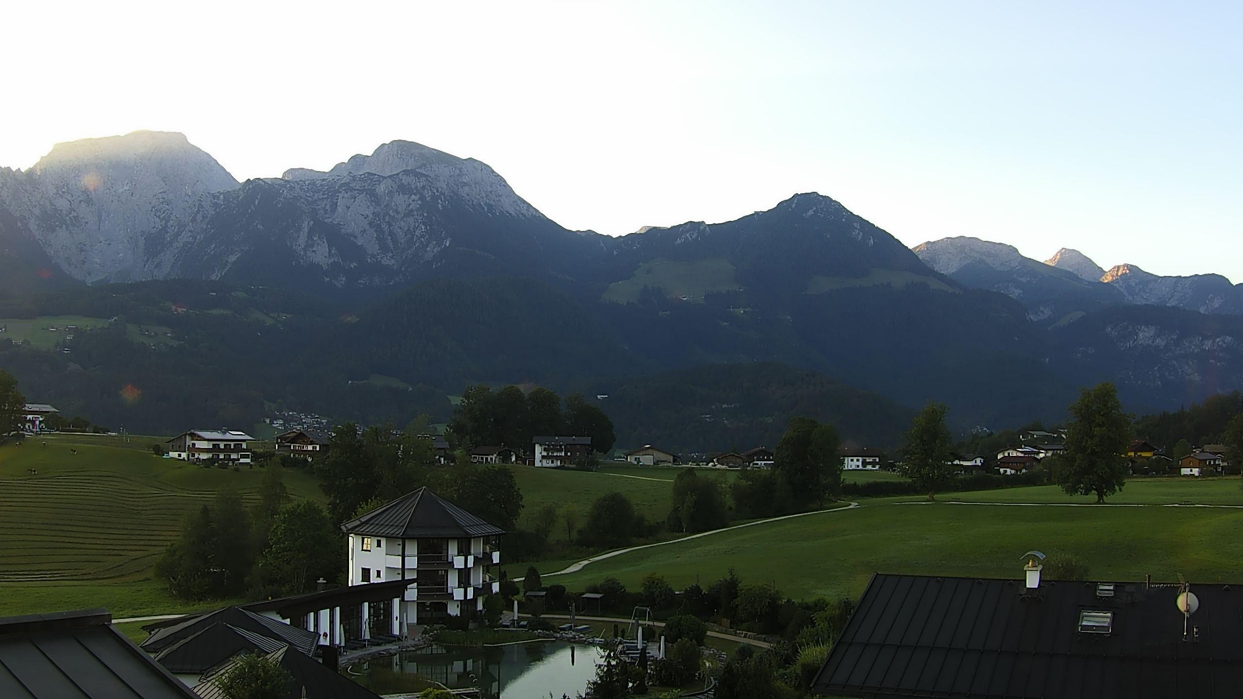 Archived image Berchtesgaden: Webcam Hotel Zechmeisterlehen
