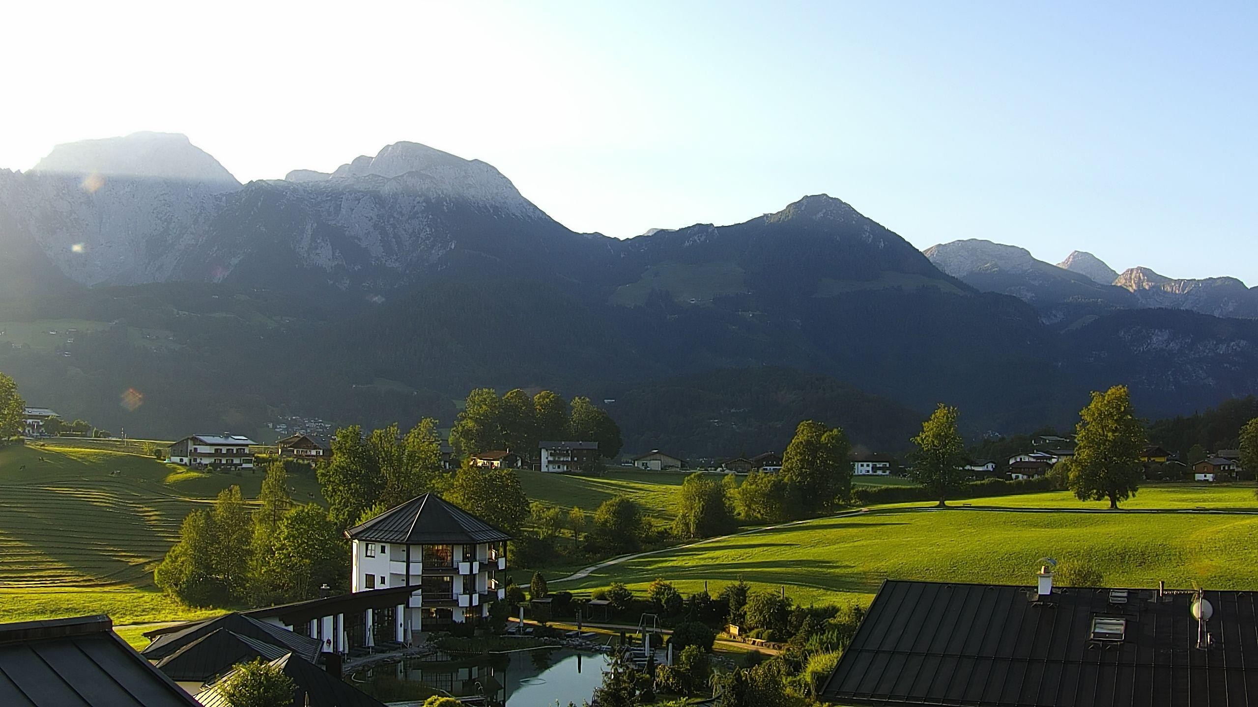 Archived image Berchtesgaden: Webcam Hotel Zechmeisterlehen