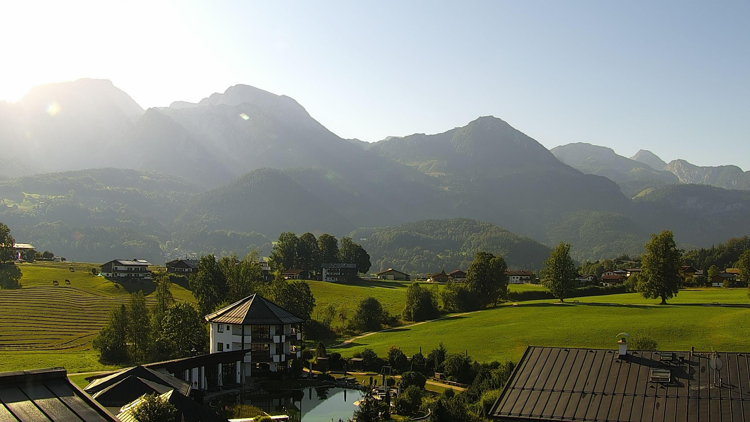 Archived image Berchtesgaden: Webcam Hotel Zechmeisterlehen