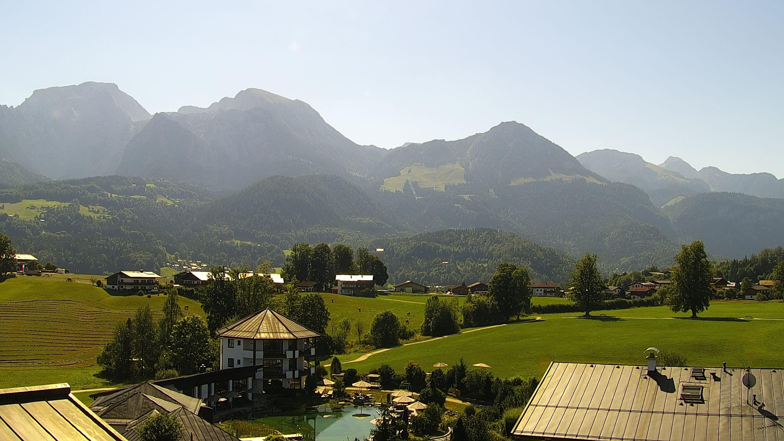 Archived image Berchtesgaden: Webcam Hotel Zechmeisterlehen