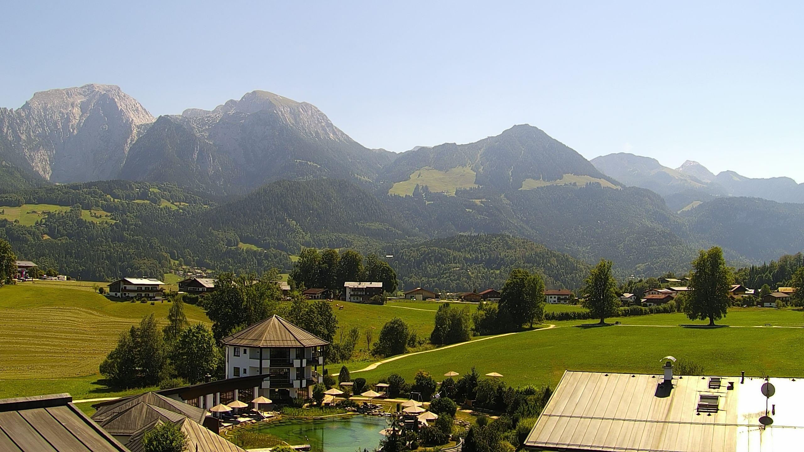 Archived image Berchtesgaden: Webcam Hotel Zechmeisterlehen