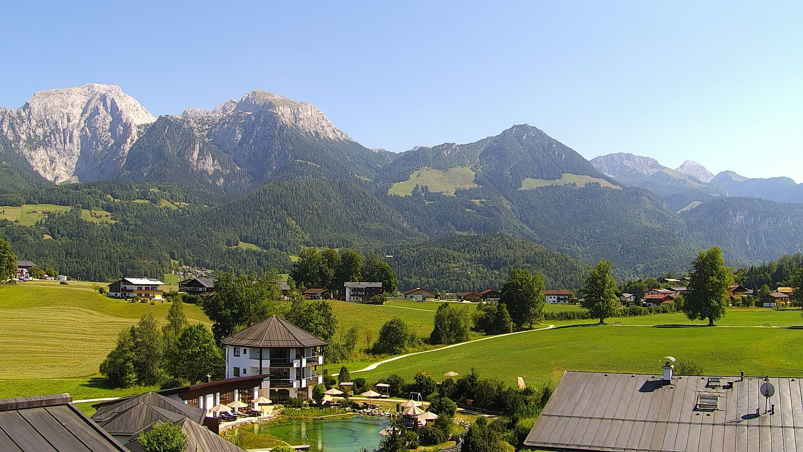 Archived image Berchtesgaden: Webcam Hotel Zechmeisterlehen