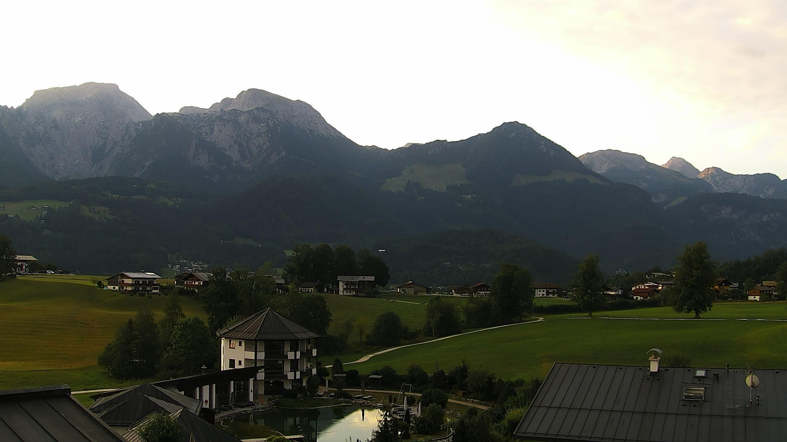 Archived image Berchtesgaden: Webcam Hotel Zechmeisterlehen